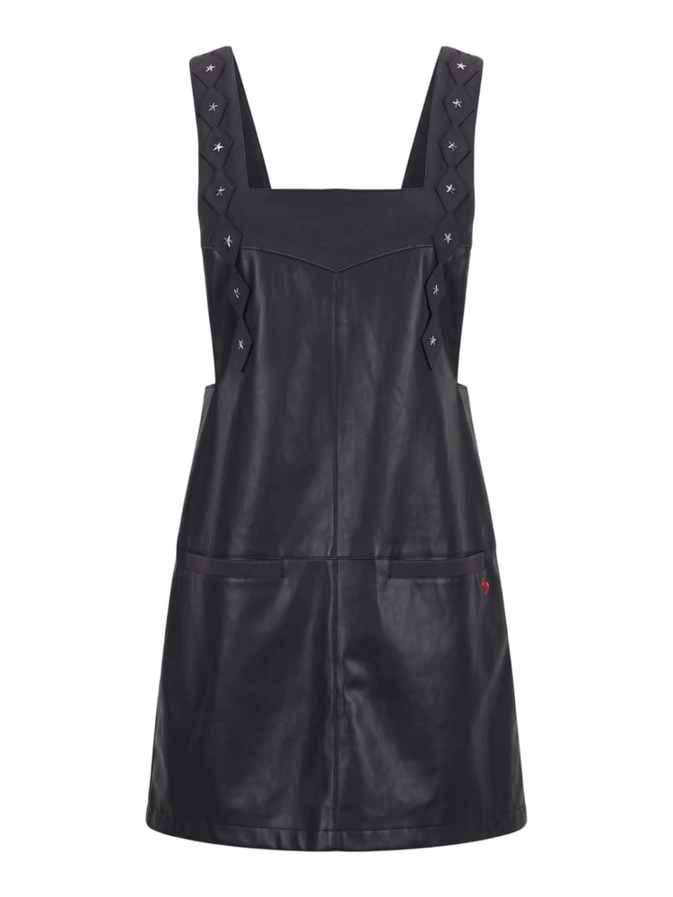 Blue Polyester Women Dress