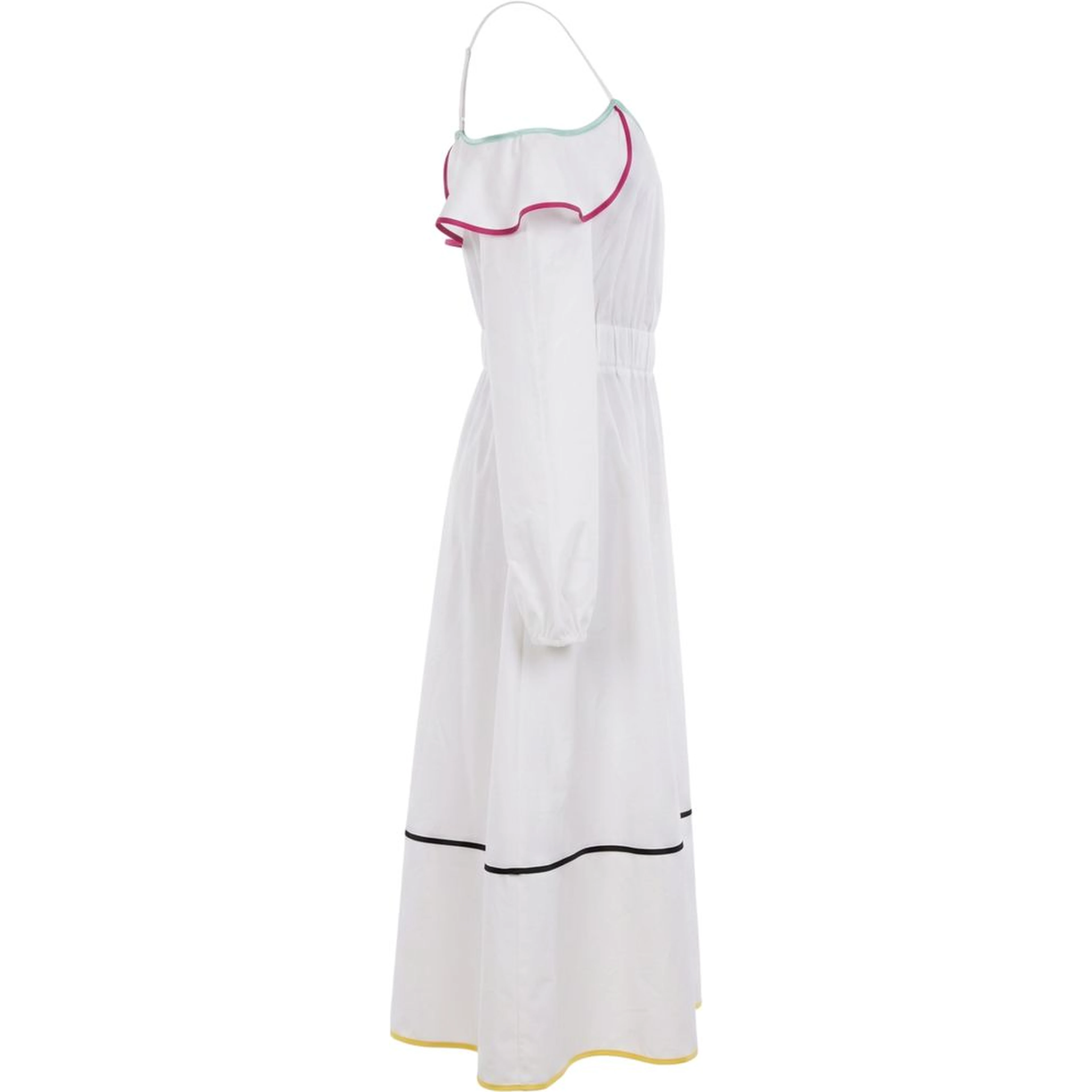 White Cotton Women Dress