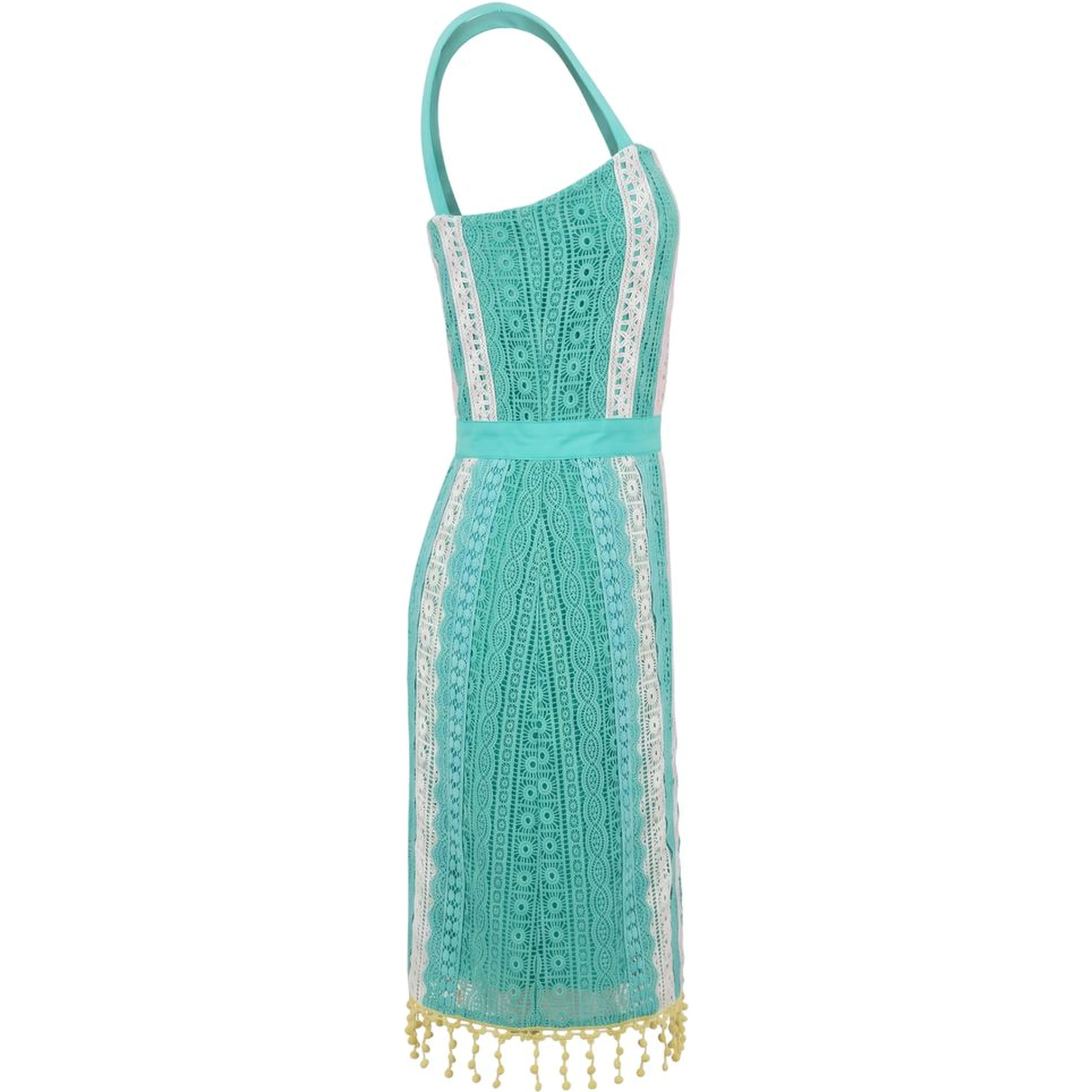 Green Cotton Women Dress
