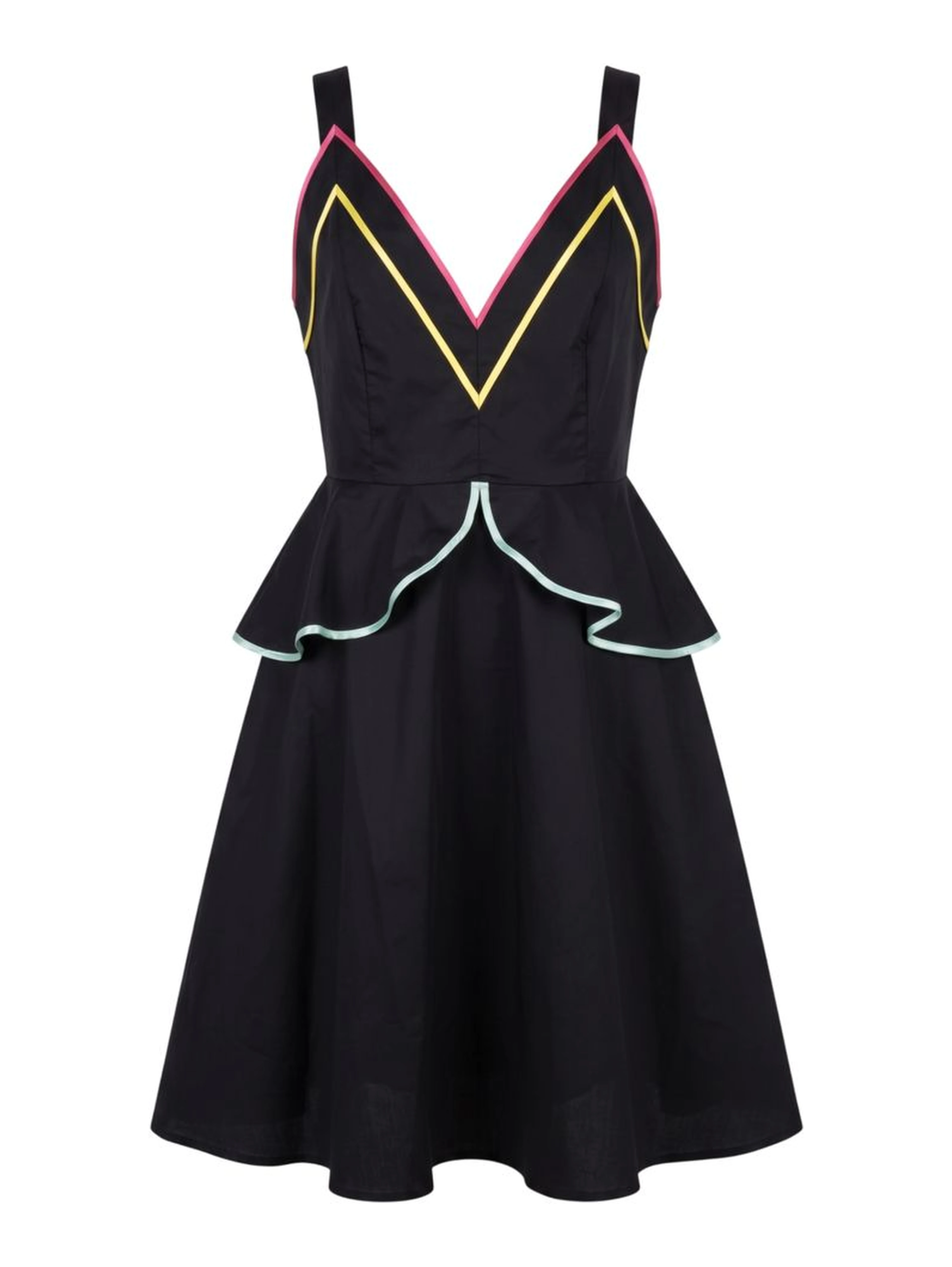 Black Cotton Women's Dress