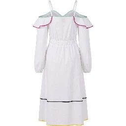 White Cotton Women Dress