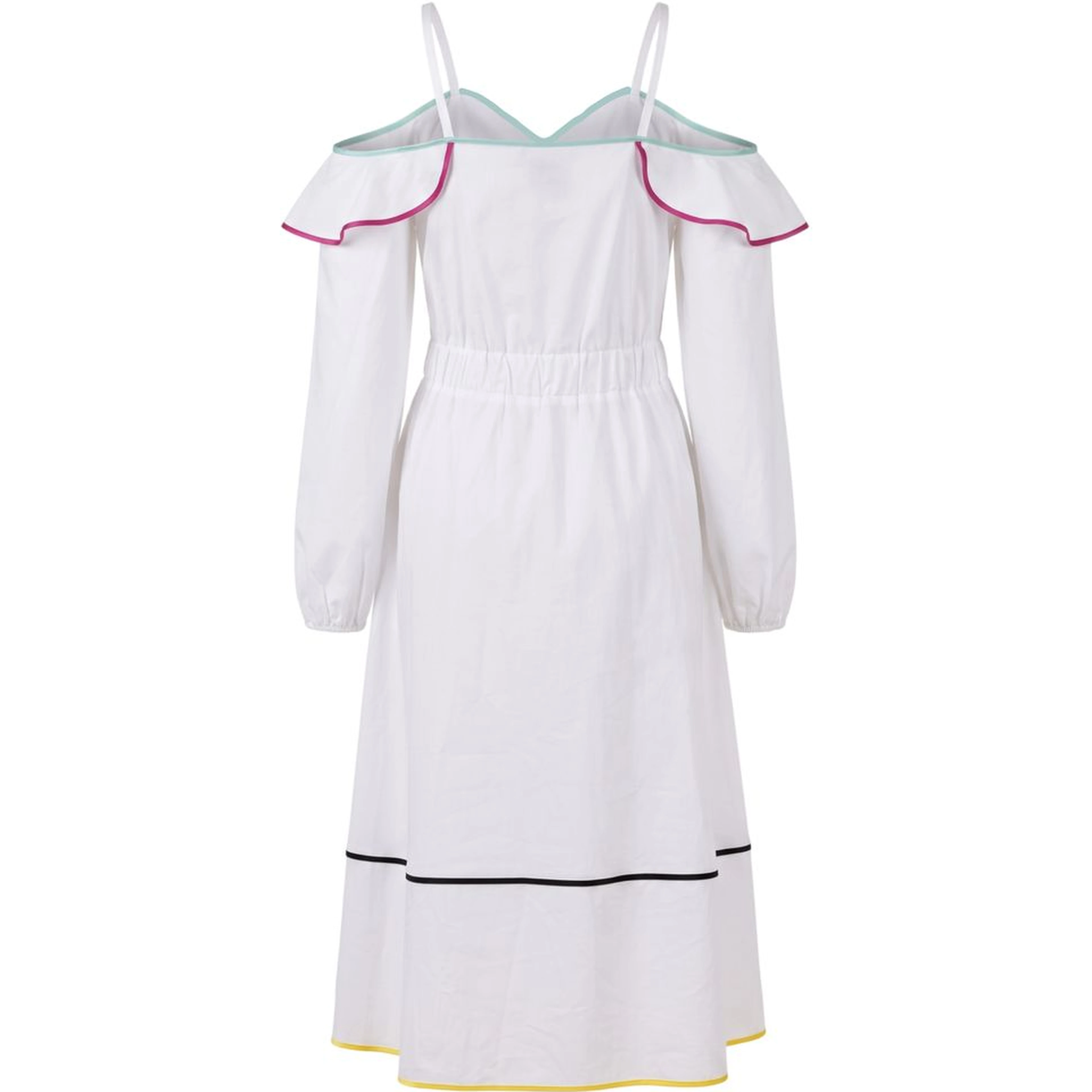 White Cotton Women Dress