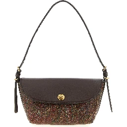 Multicolor Cotton Shoulder Bag
