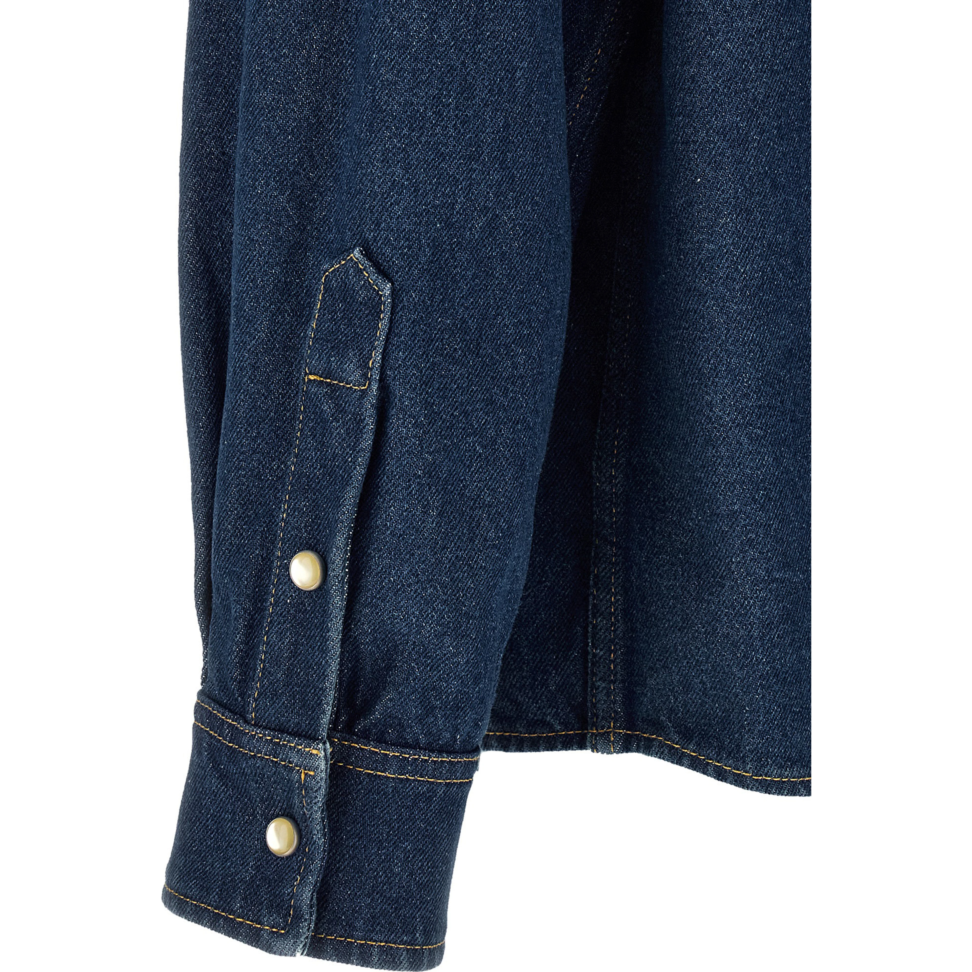 Blue Cotton Blouse