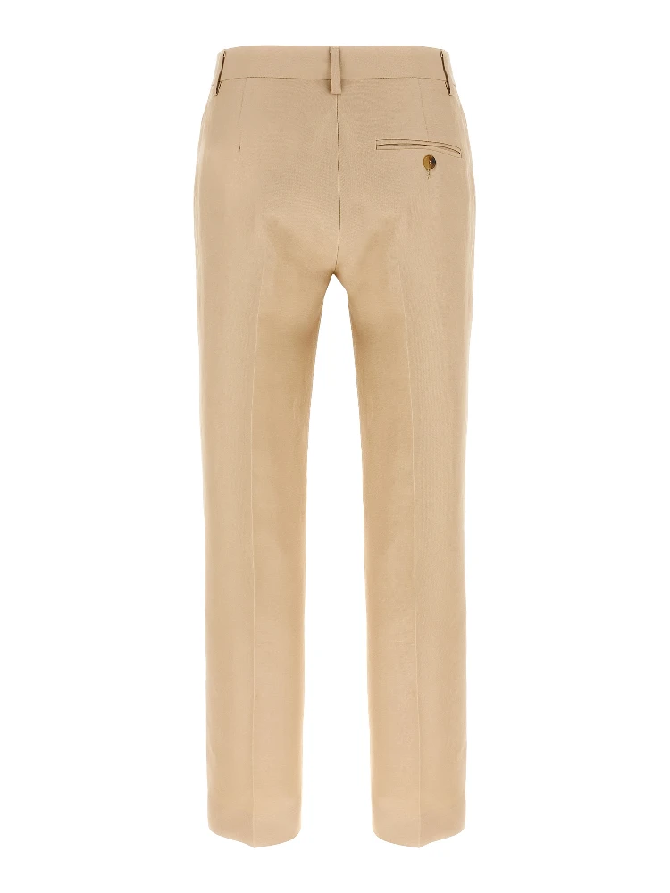 Beige Viscose Chino Pants alternative