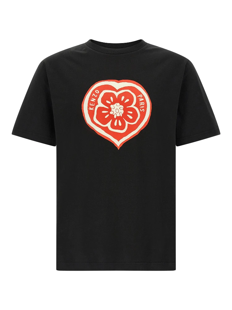Black Cotton T-Shirt