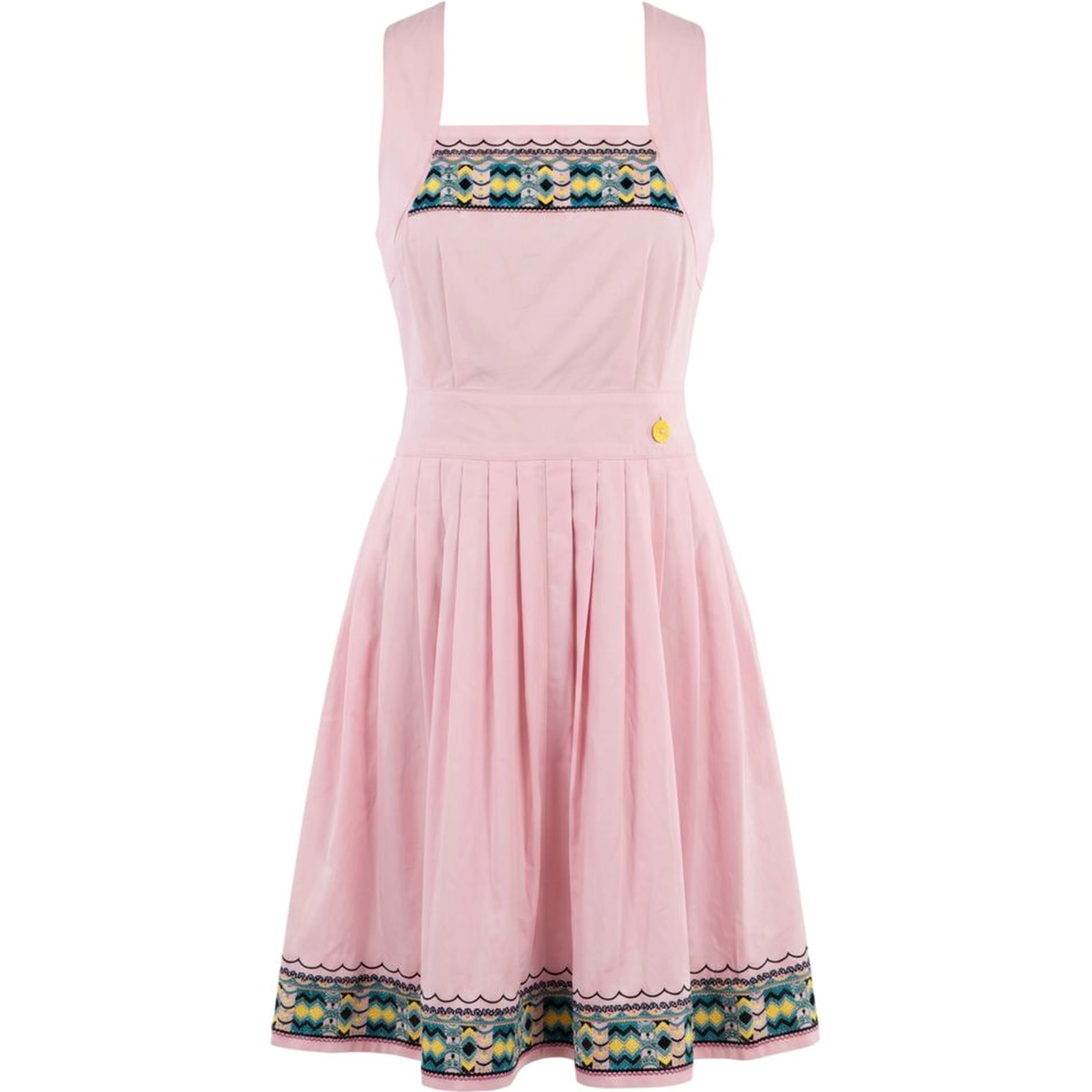 Pink Cotton Women Dress
