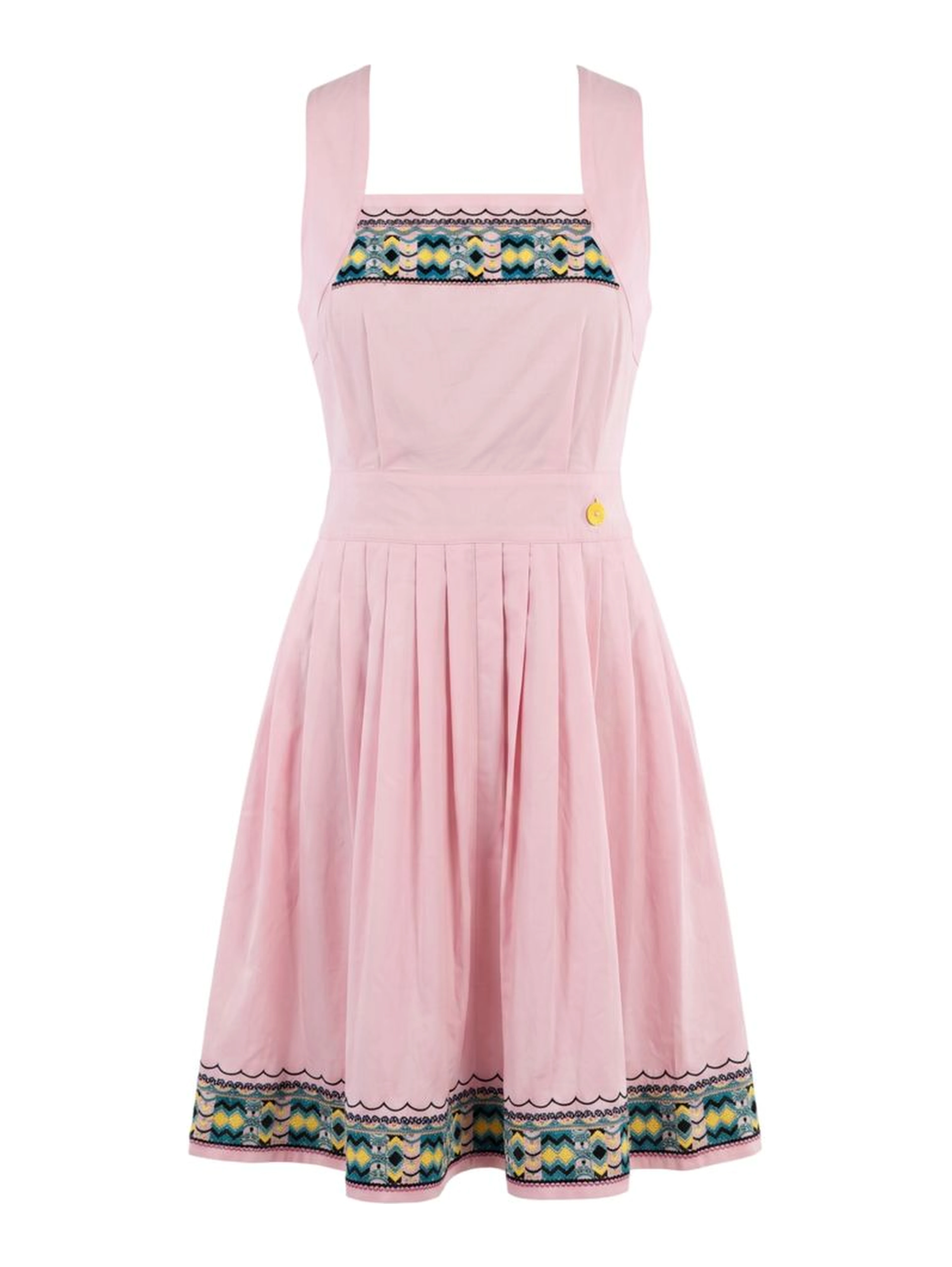 Pink Cotton Women Dress