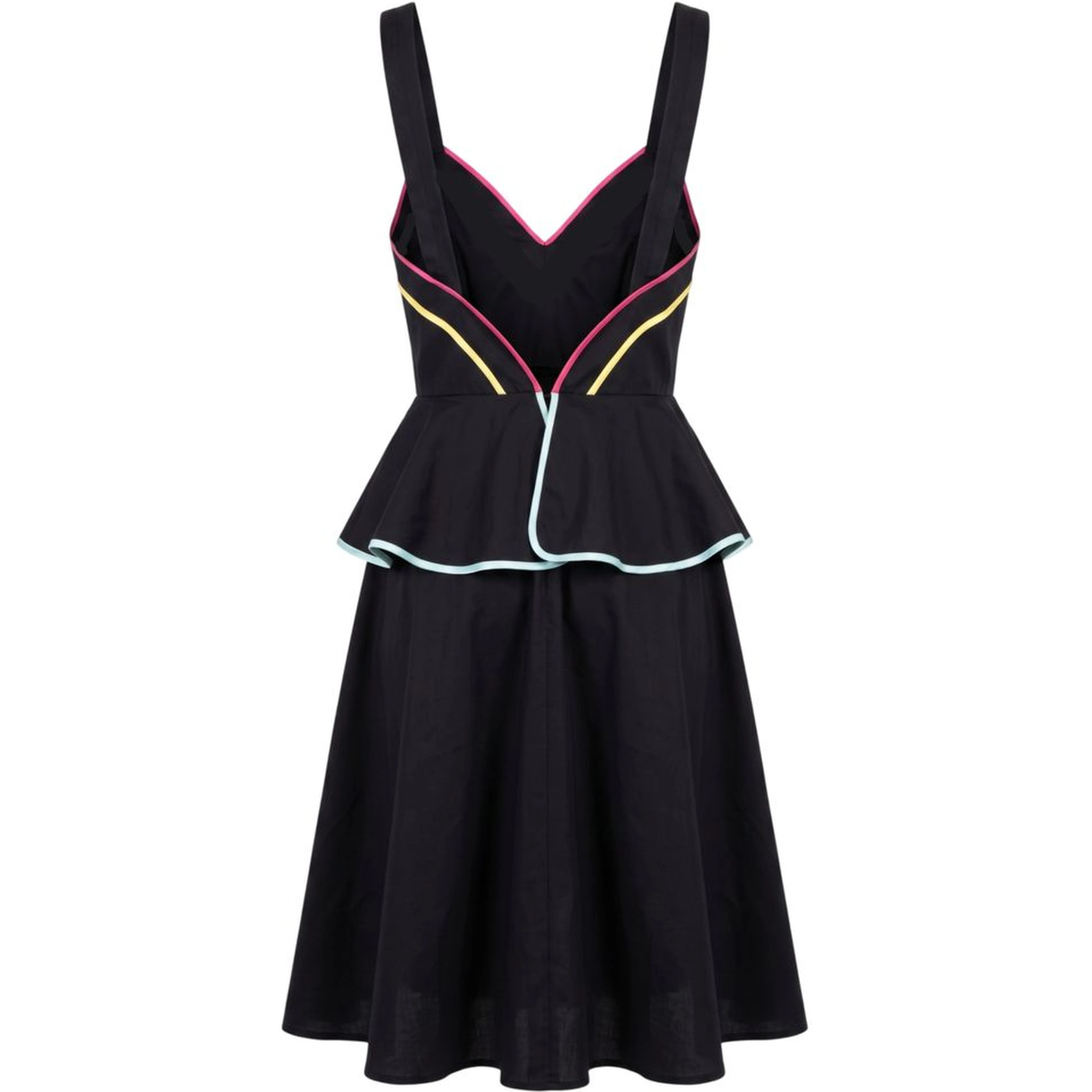 Black Cotton Women's Dress