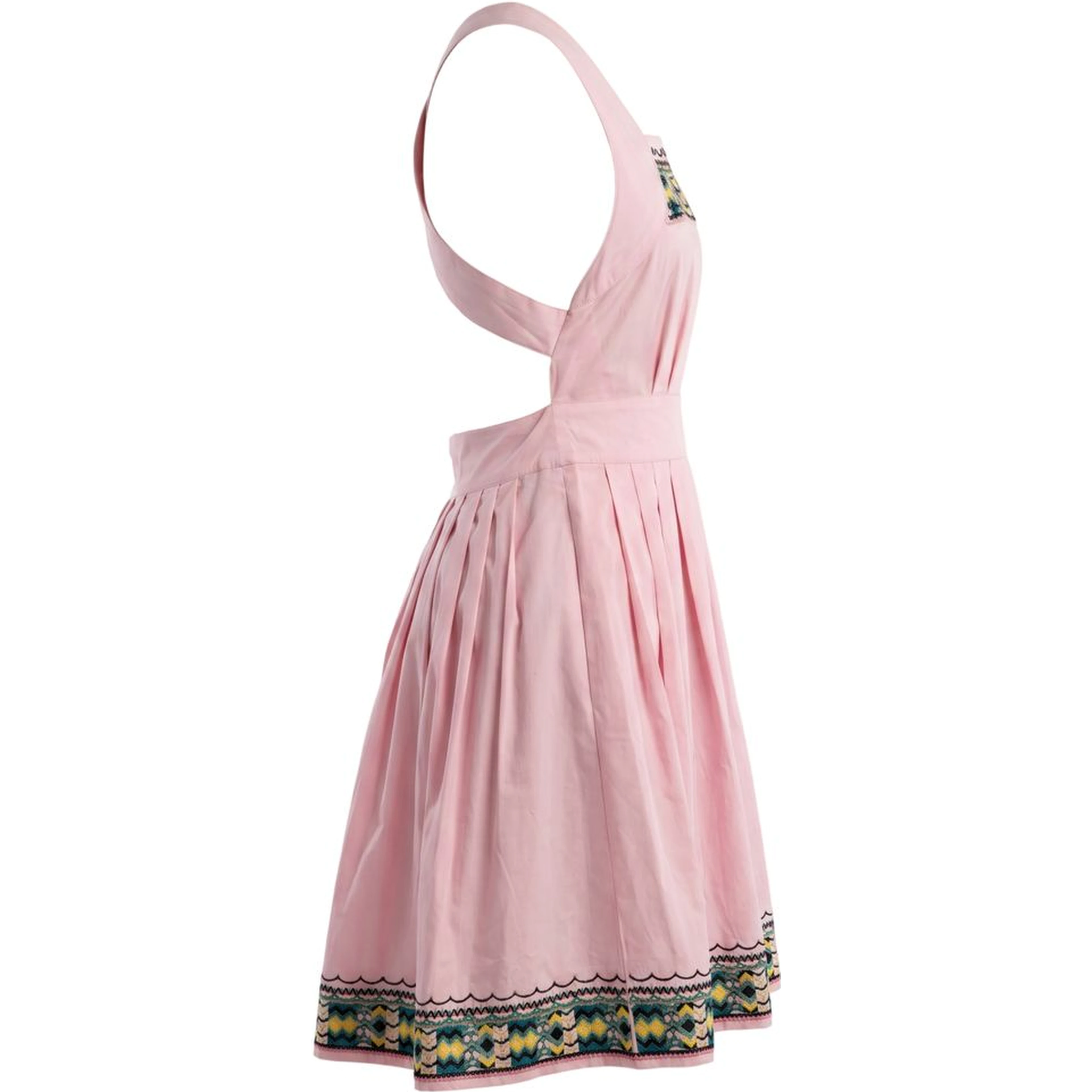 Pink Cotton Women Dress