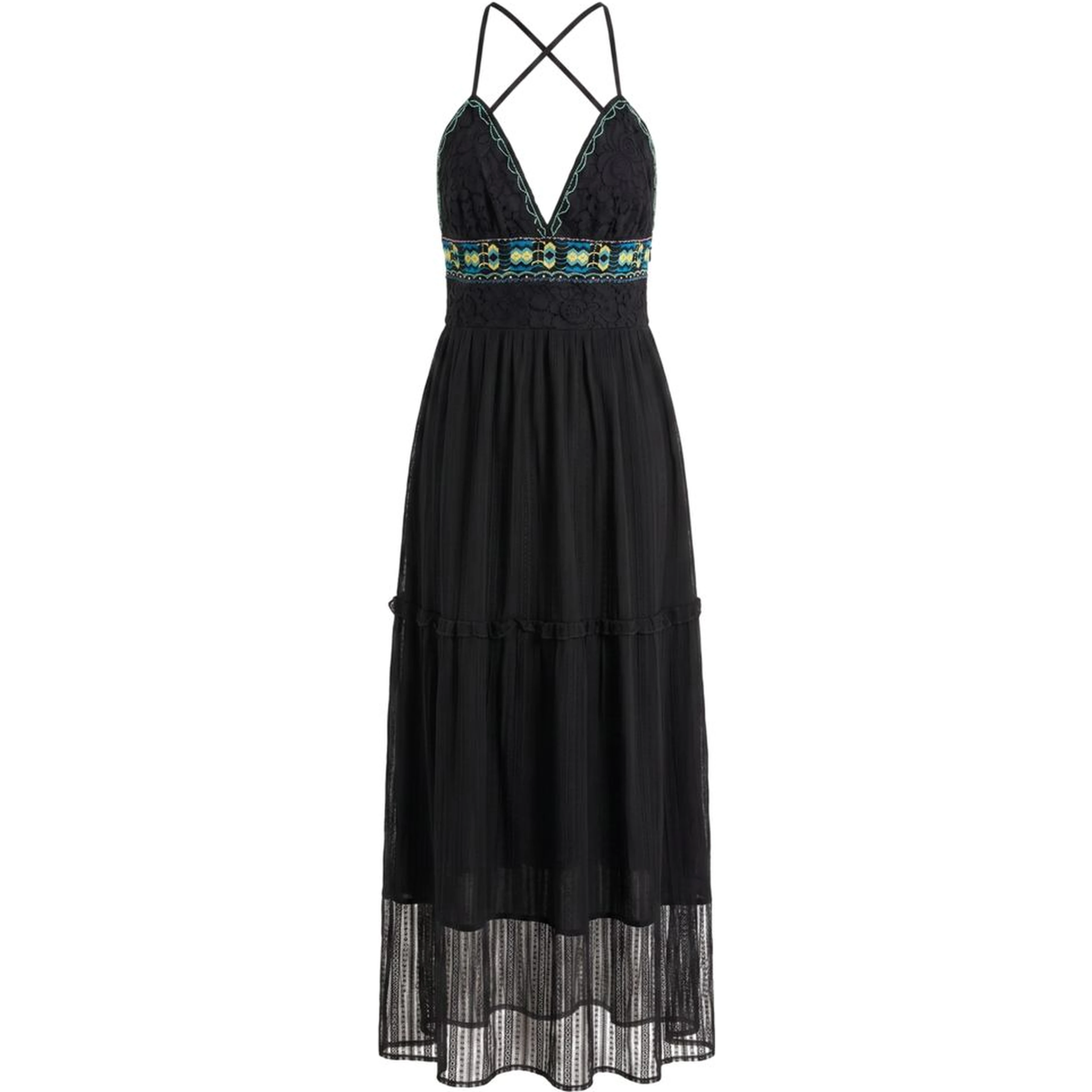 Black Cotton Women Dress