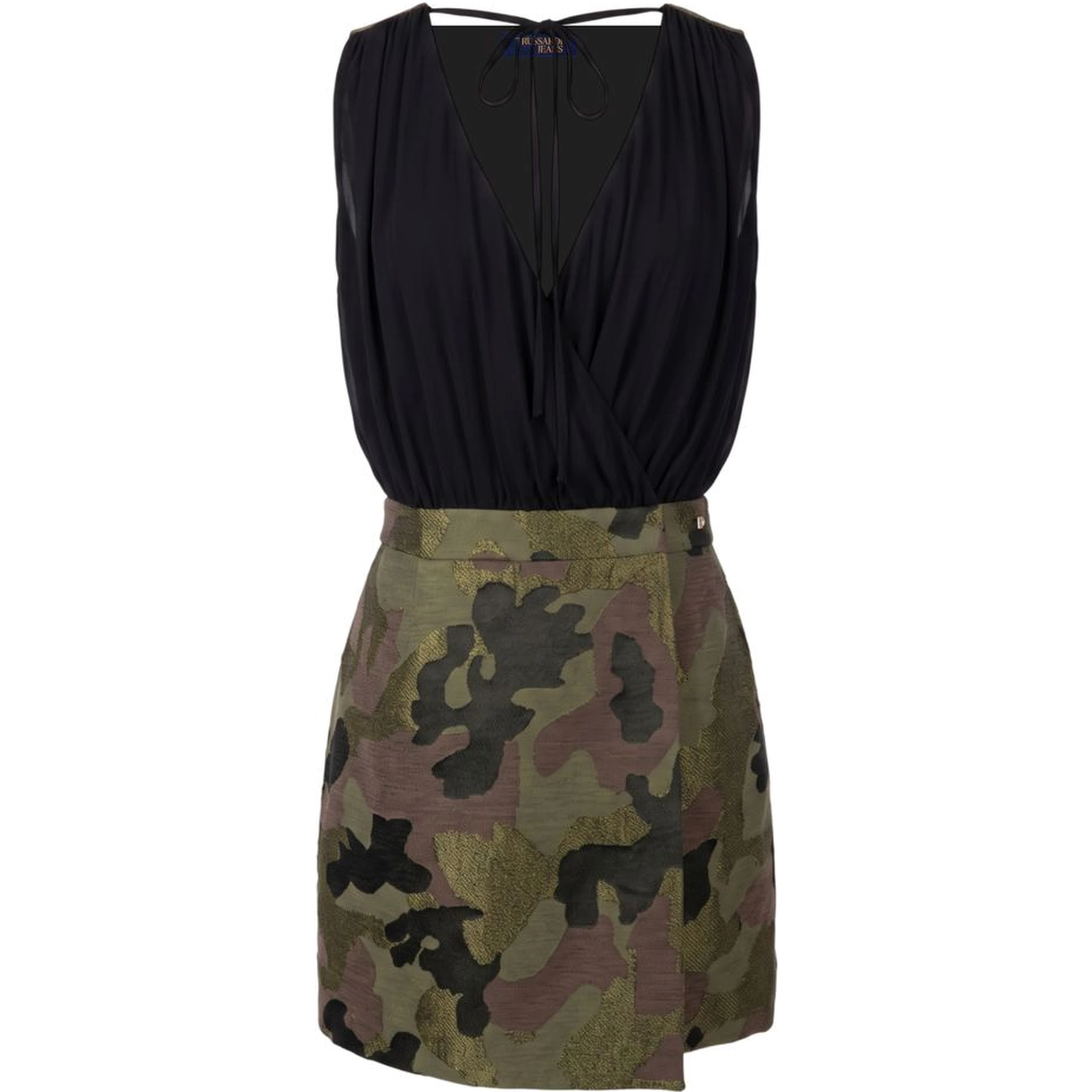 Black Cotton Women's Dress