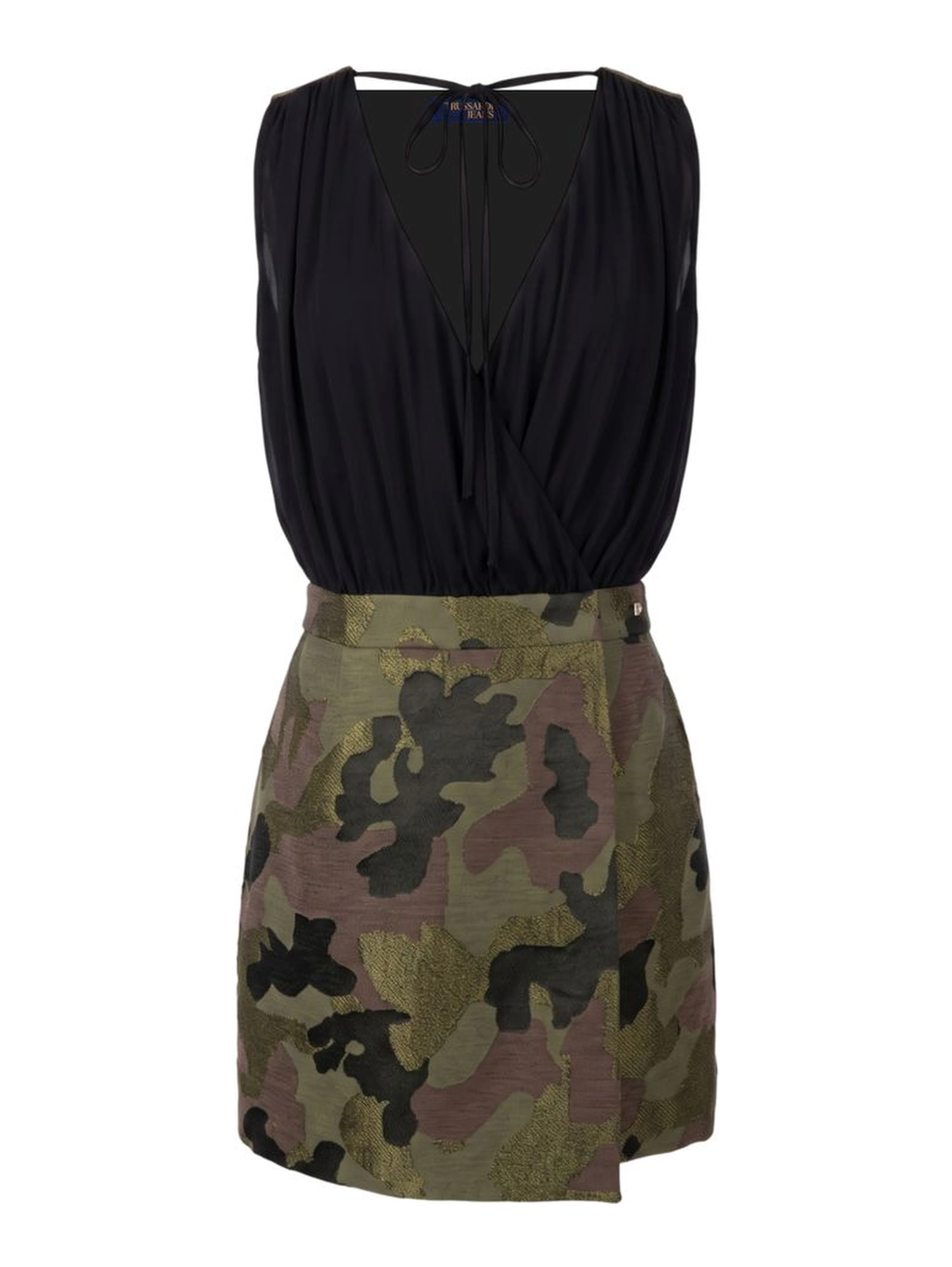 Black Cotton Women's Dress