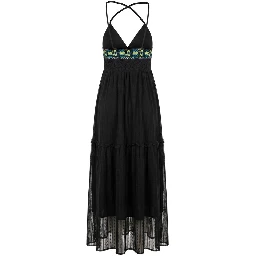 Black Cotton Women Dress