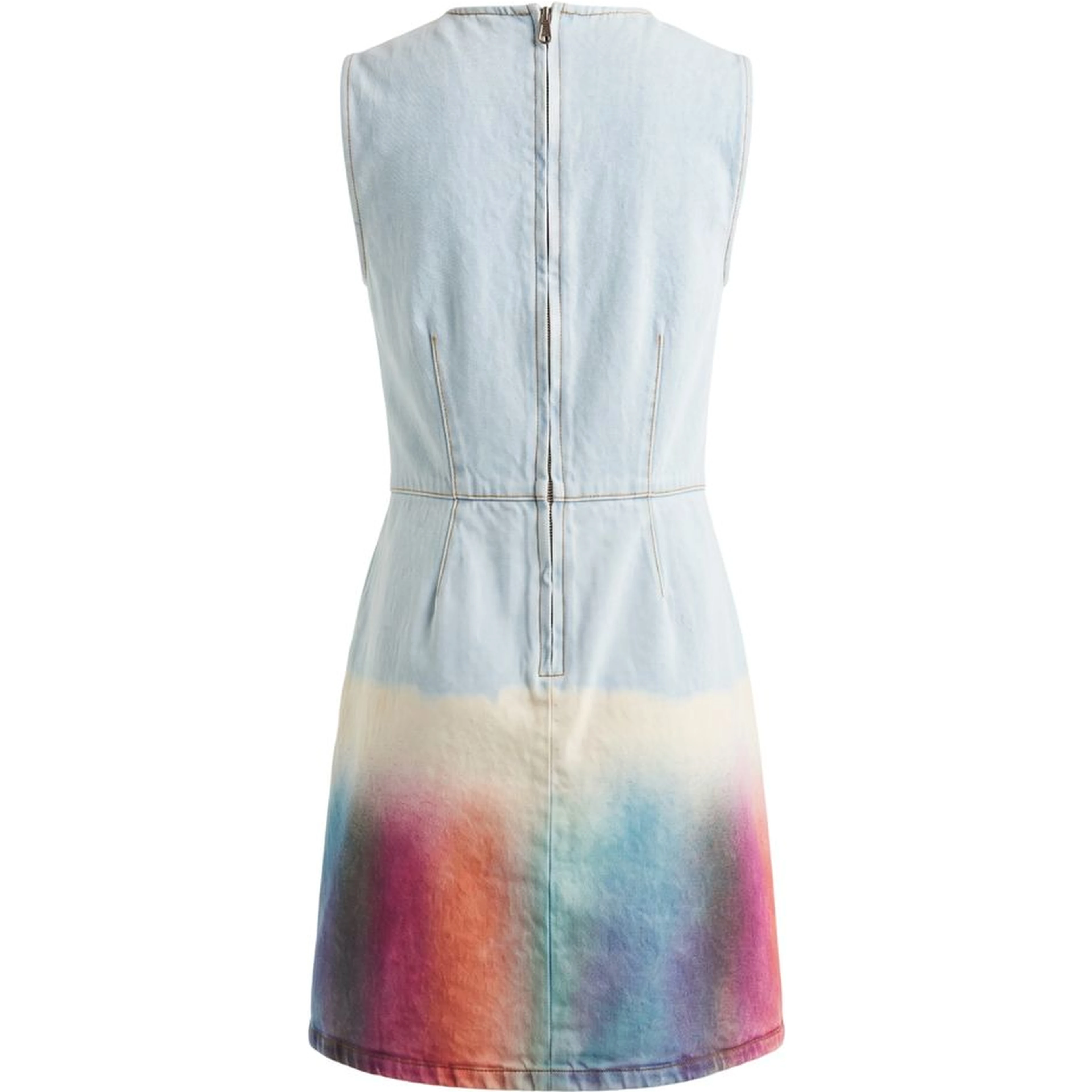 Blue Cotton Women Dress