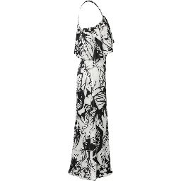 Black Polyester Women Dress