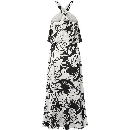 Black Polyester Women Dress