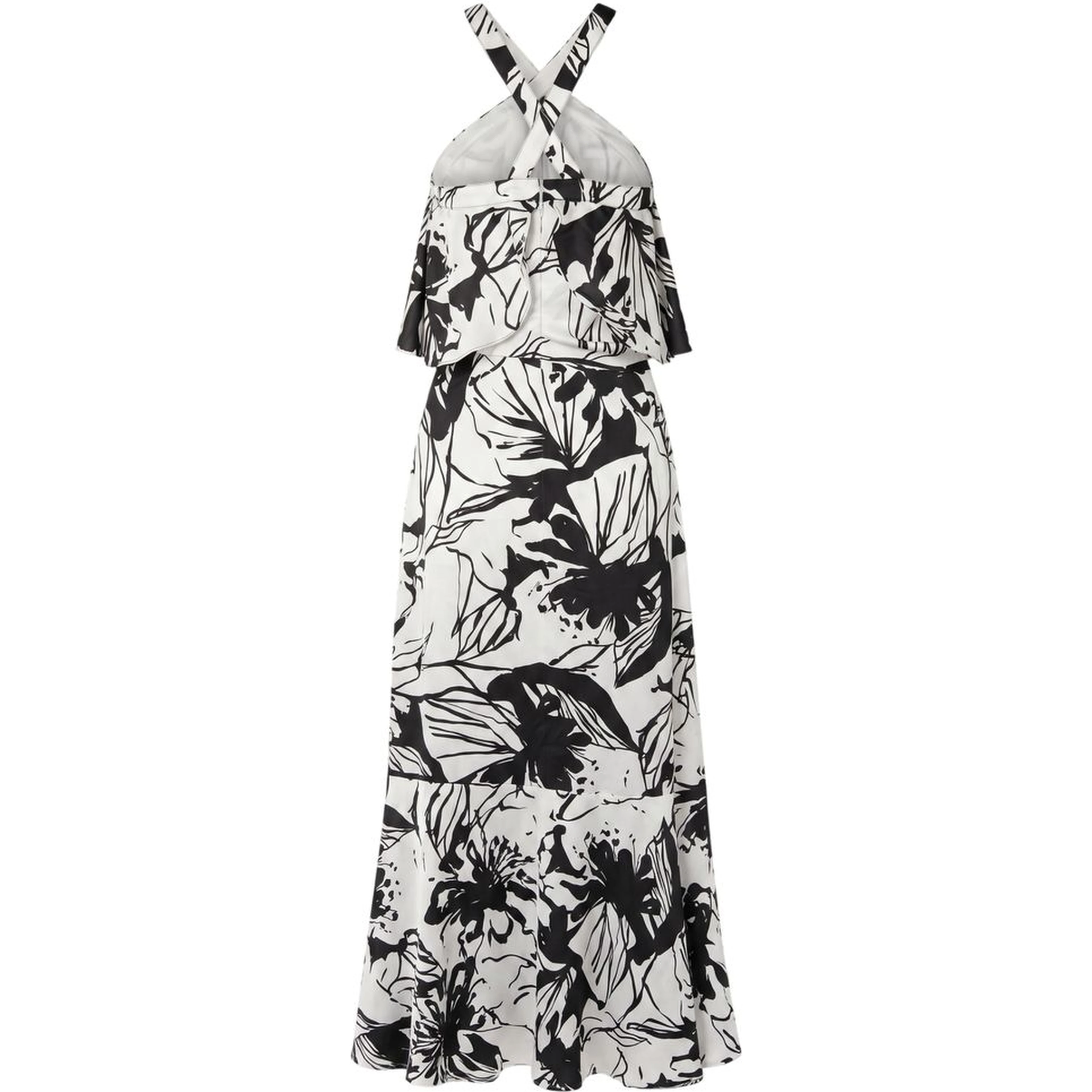 Black Polyester Women Dress