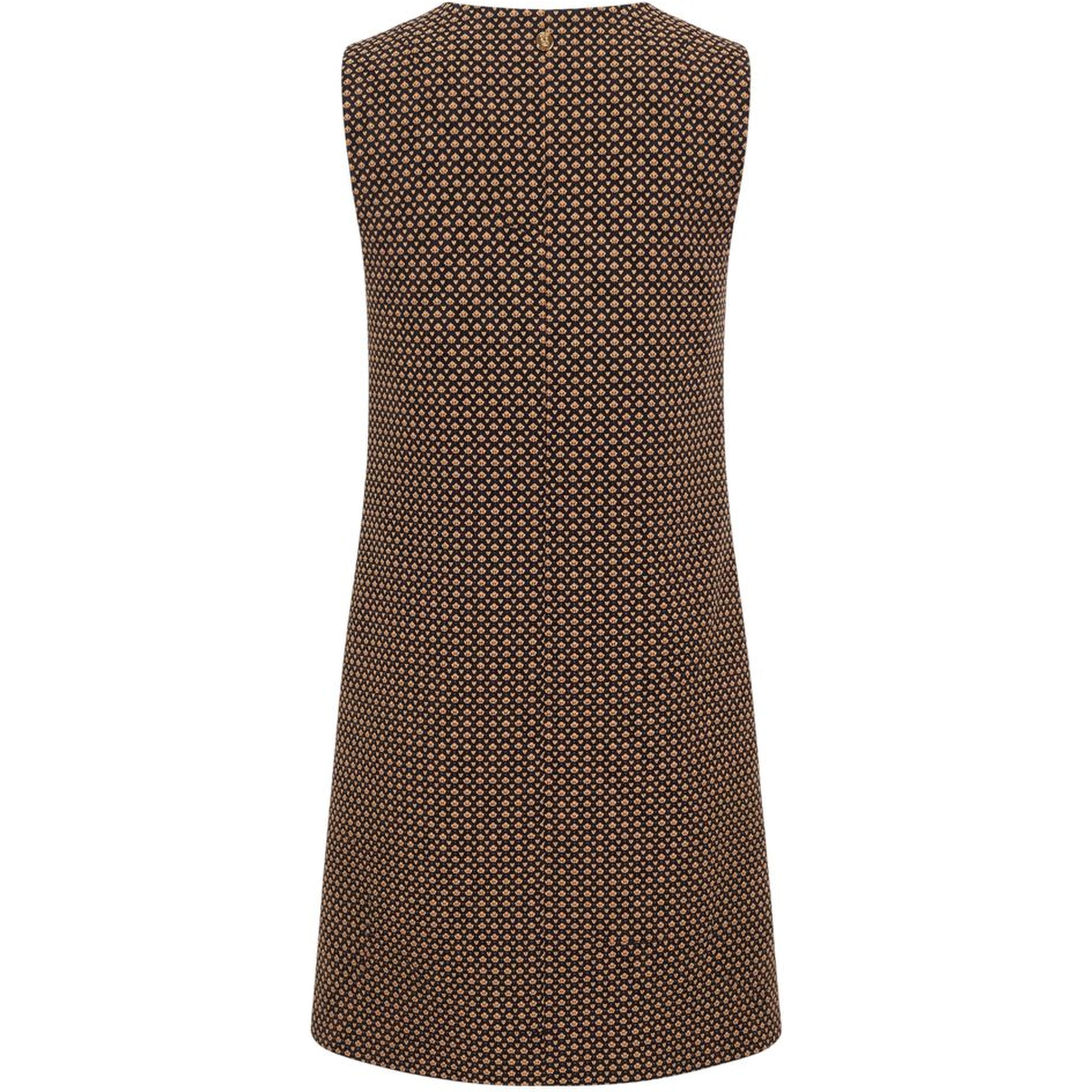 Beige Polyester Women Dress