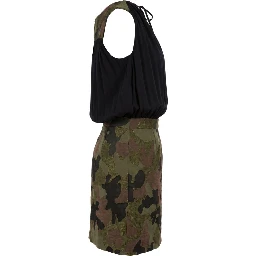 Black Cotton Women's Dress