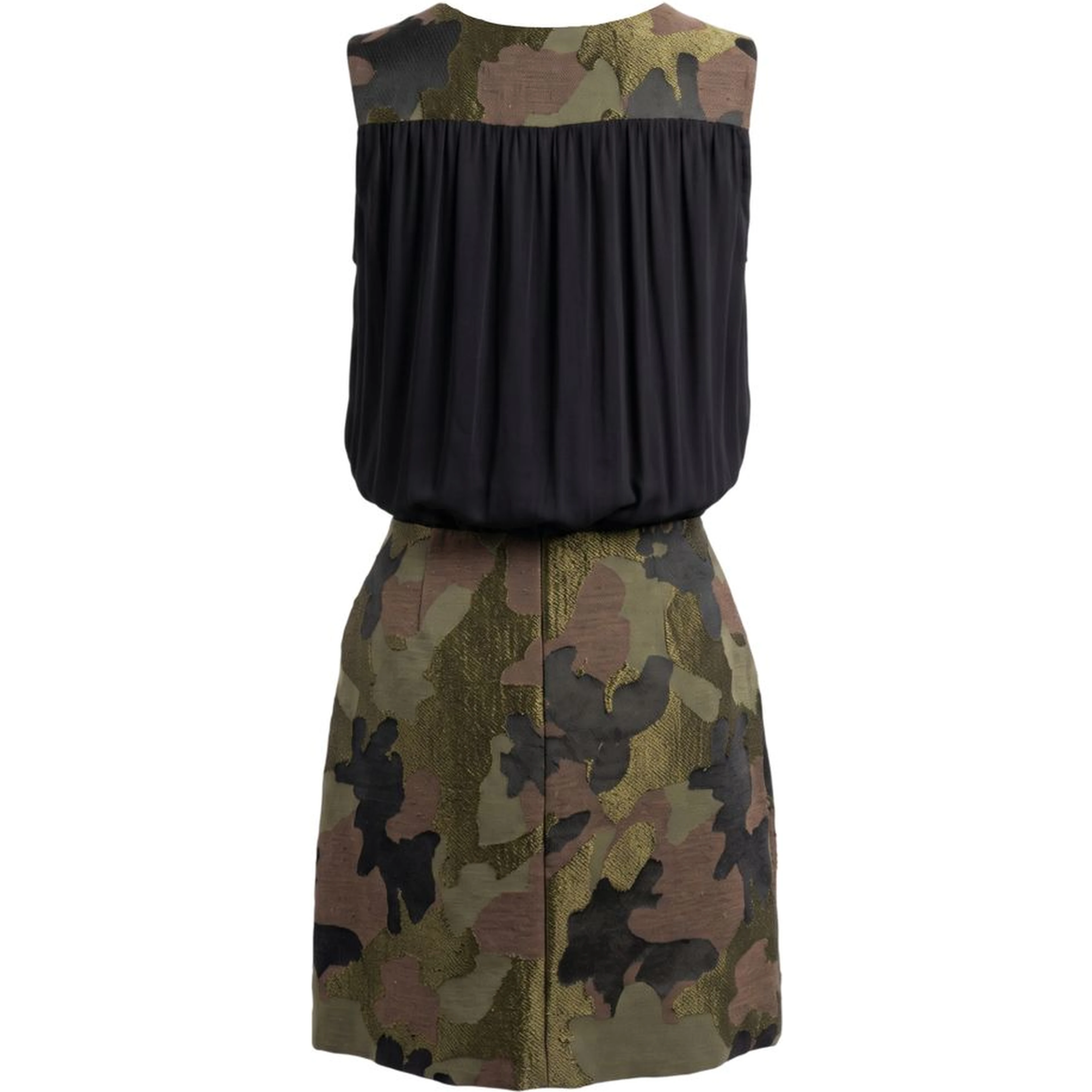 Black Cotton Women's Dress