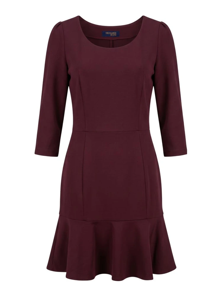 Red Viscose Women Dress