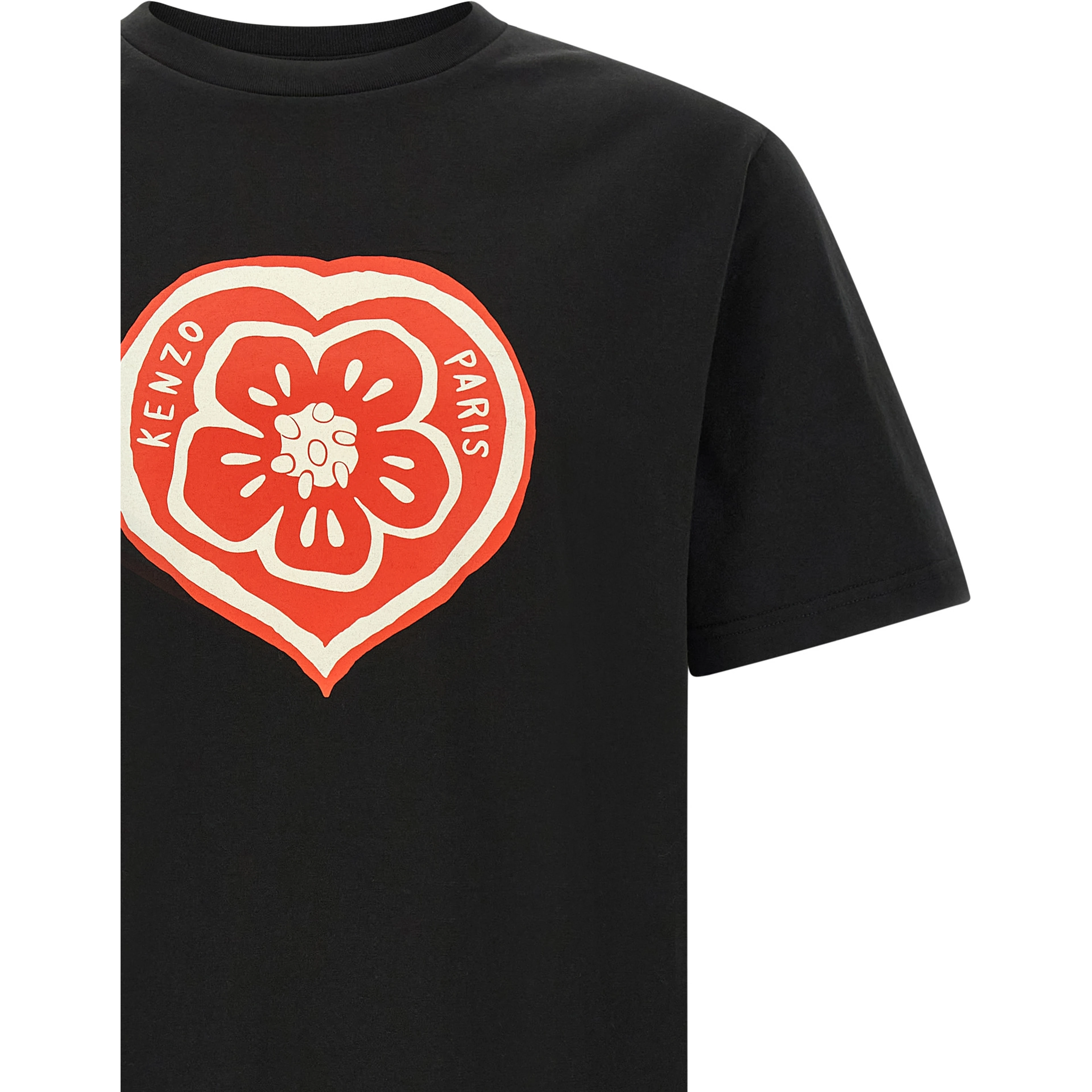 Black Cotton T-Shirt