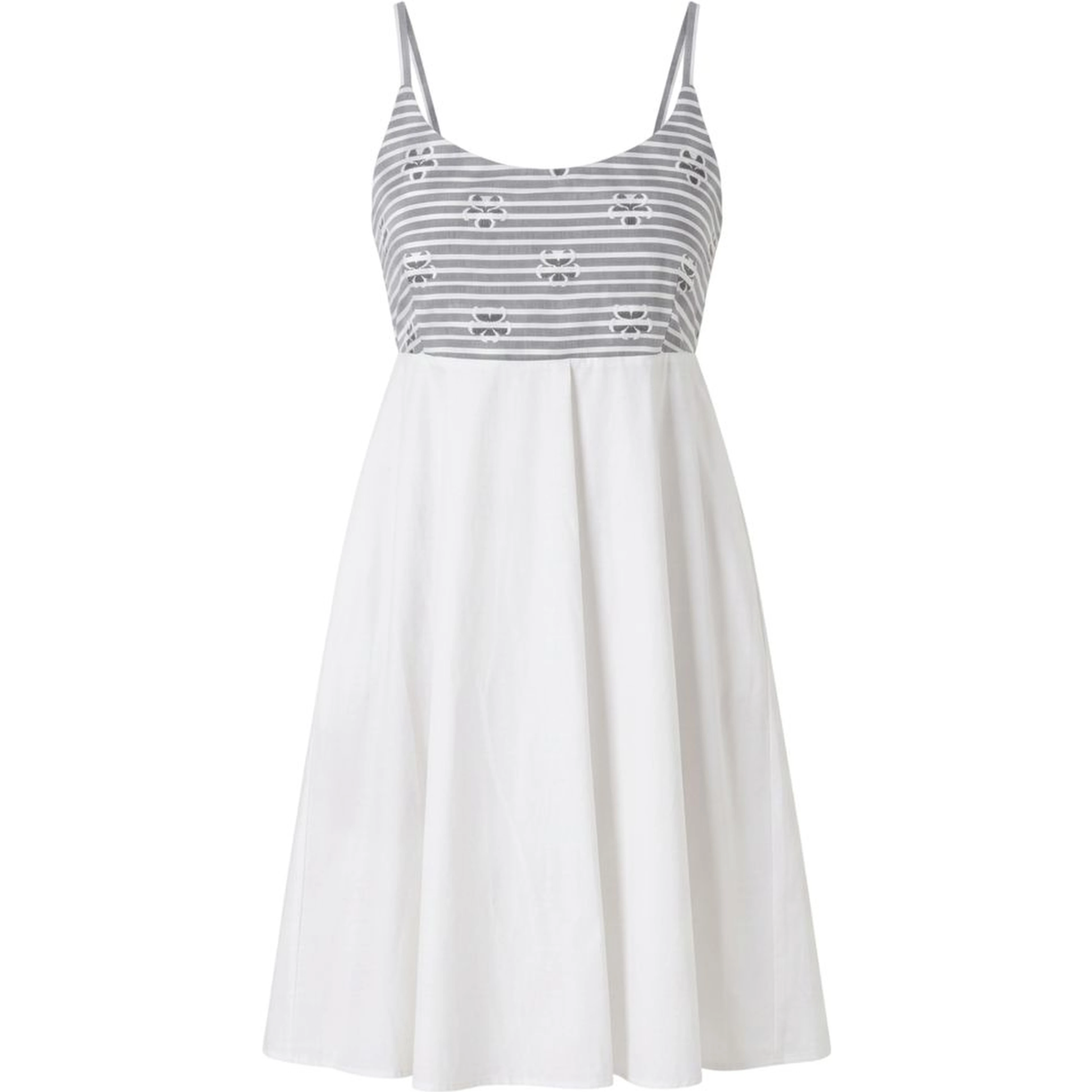White Cotton Women Dress