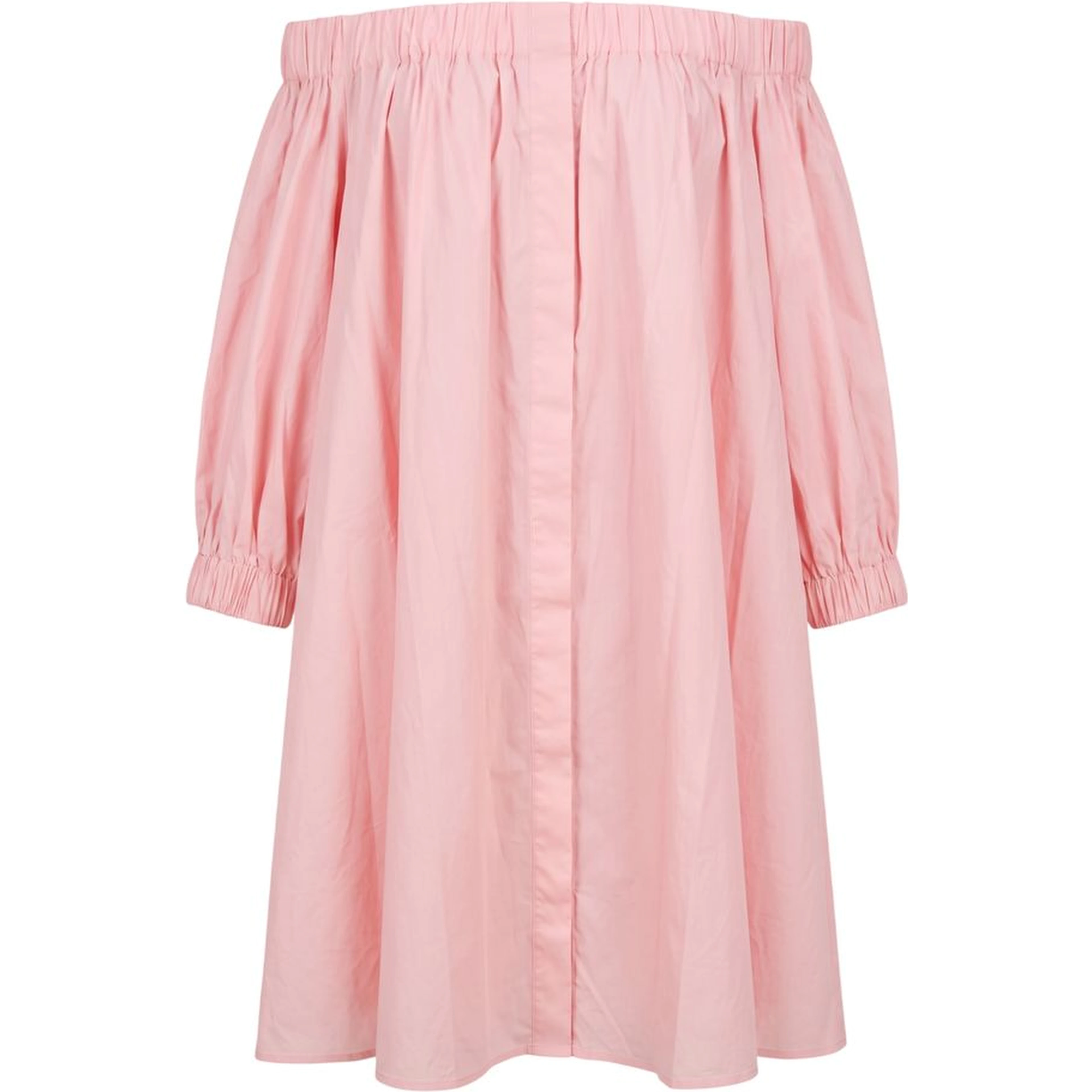 Pink Cotton Women Dress