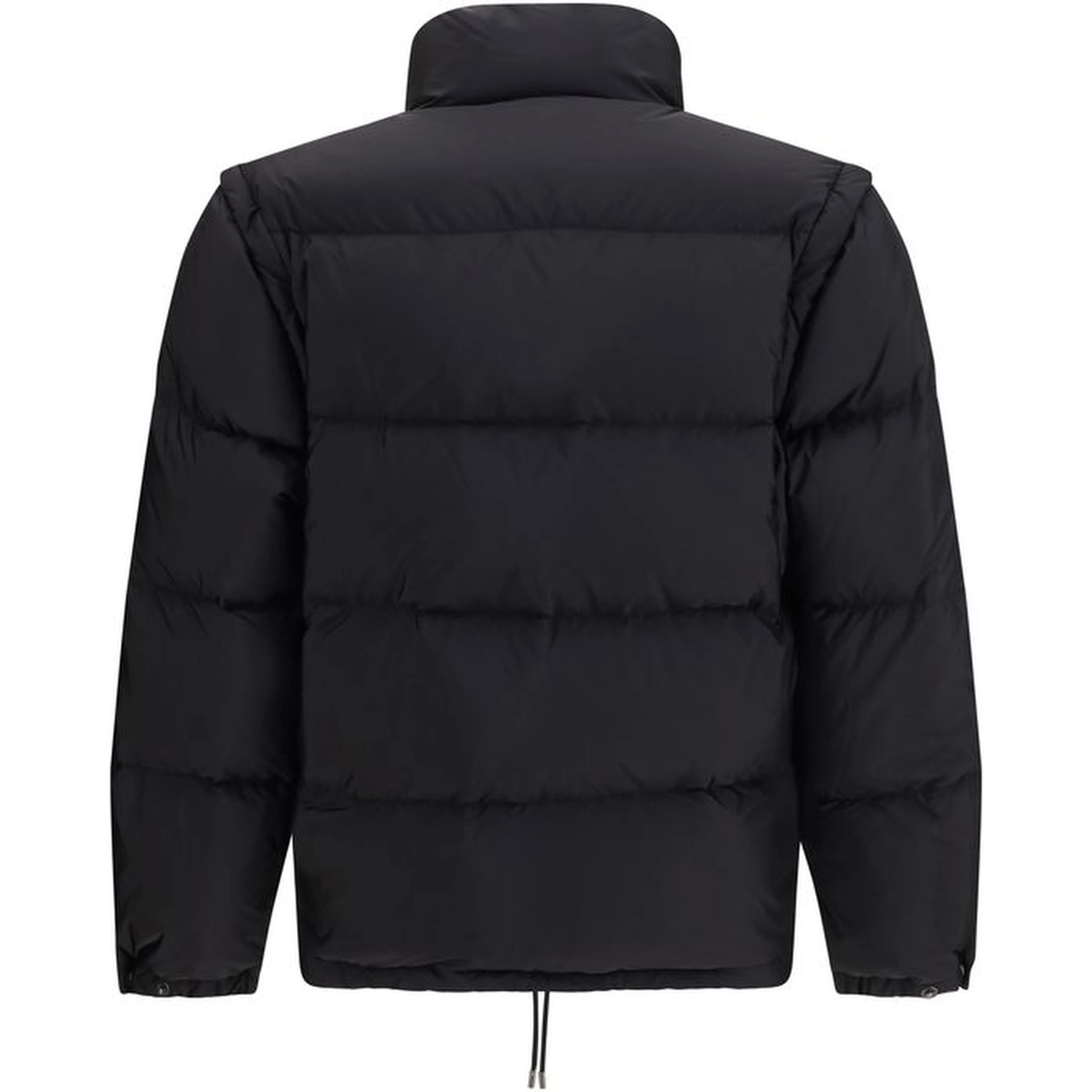 Black Goose Down Full-Length Jacket