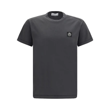 Gray Cotton T-Shirt
