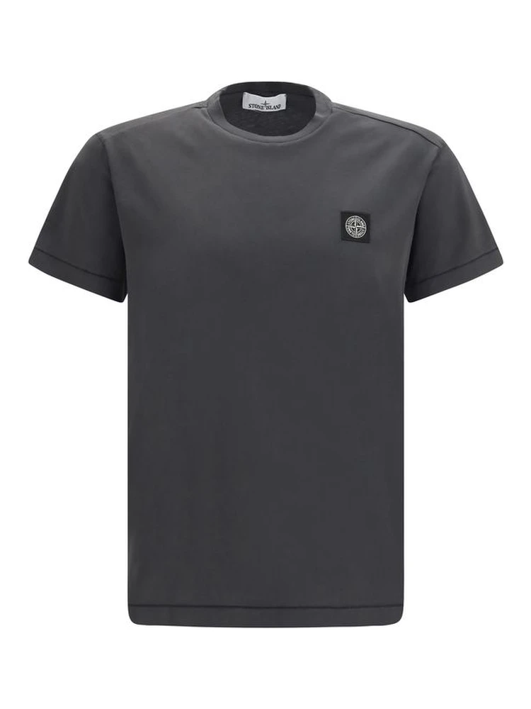 Gray Cotton T-Shirt