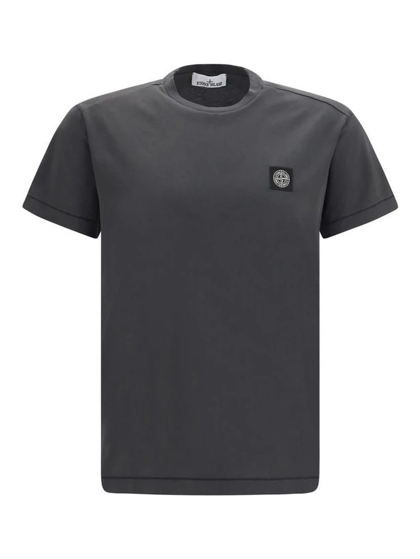 Gray Cotton T-Shirt