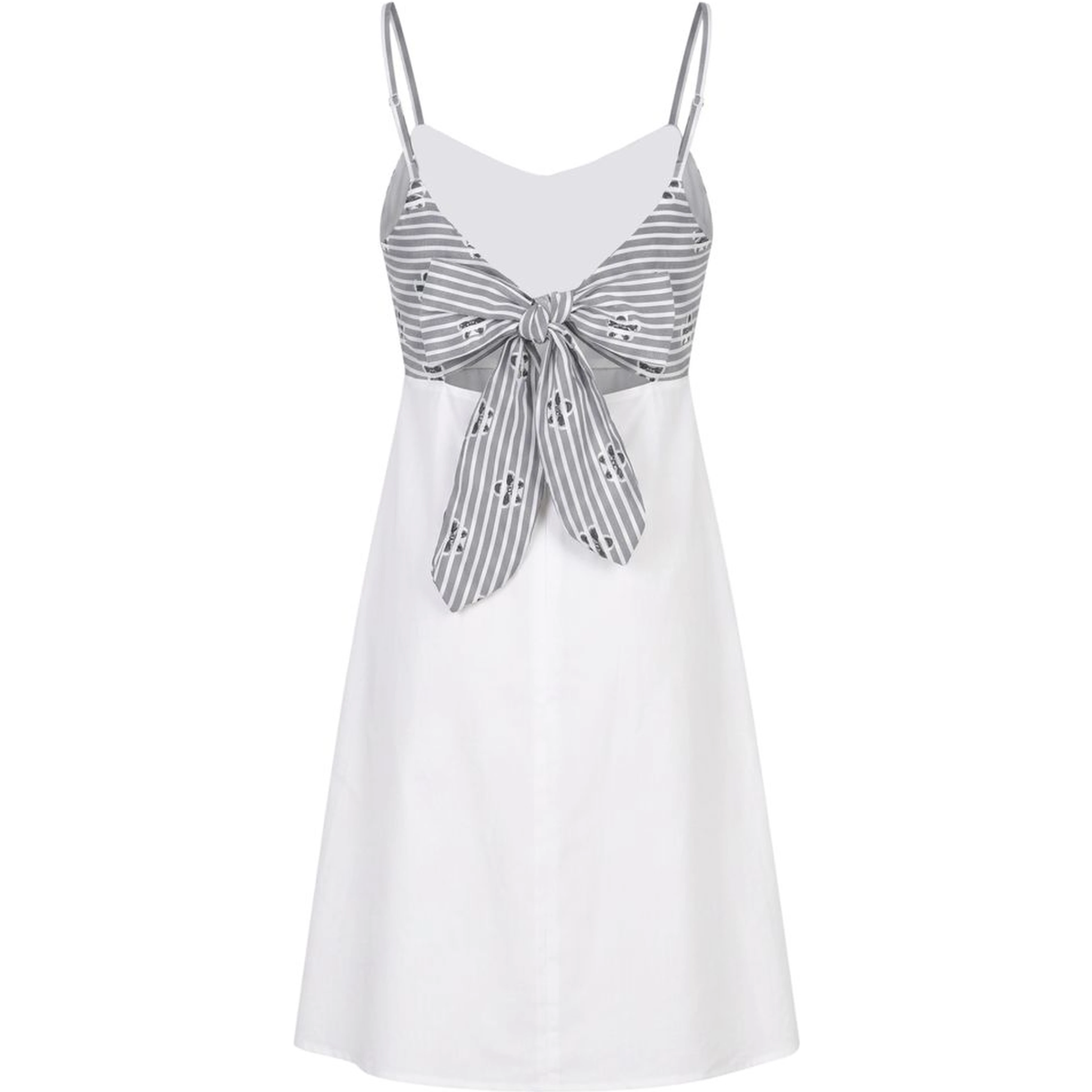 White Cotton Women Dress