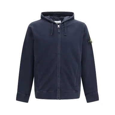 Blue Cotton Sweatshirt