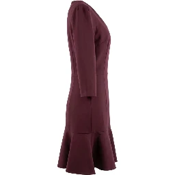 Red Viscose Women Dress