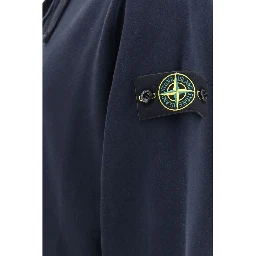 Blue Cotton Sweatshirt