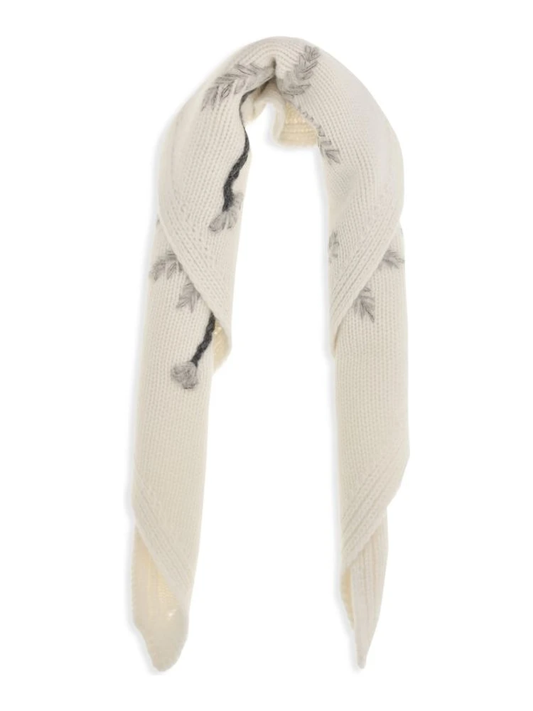 Beige Wool Oves Aries Scarf alternative