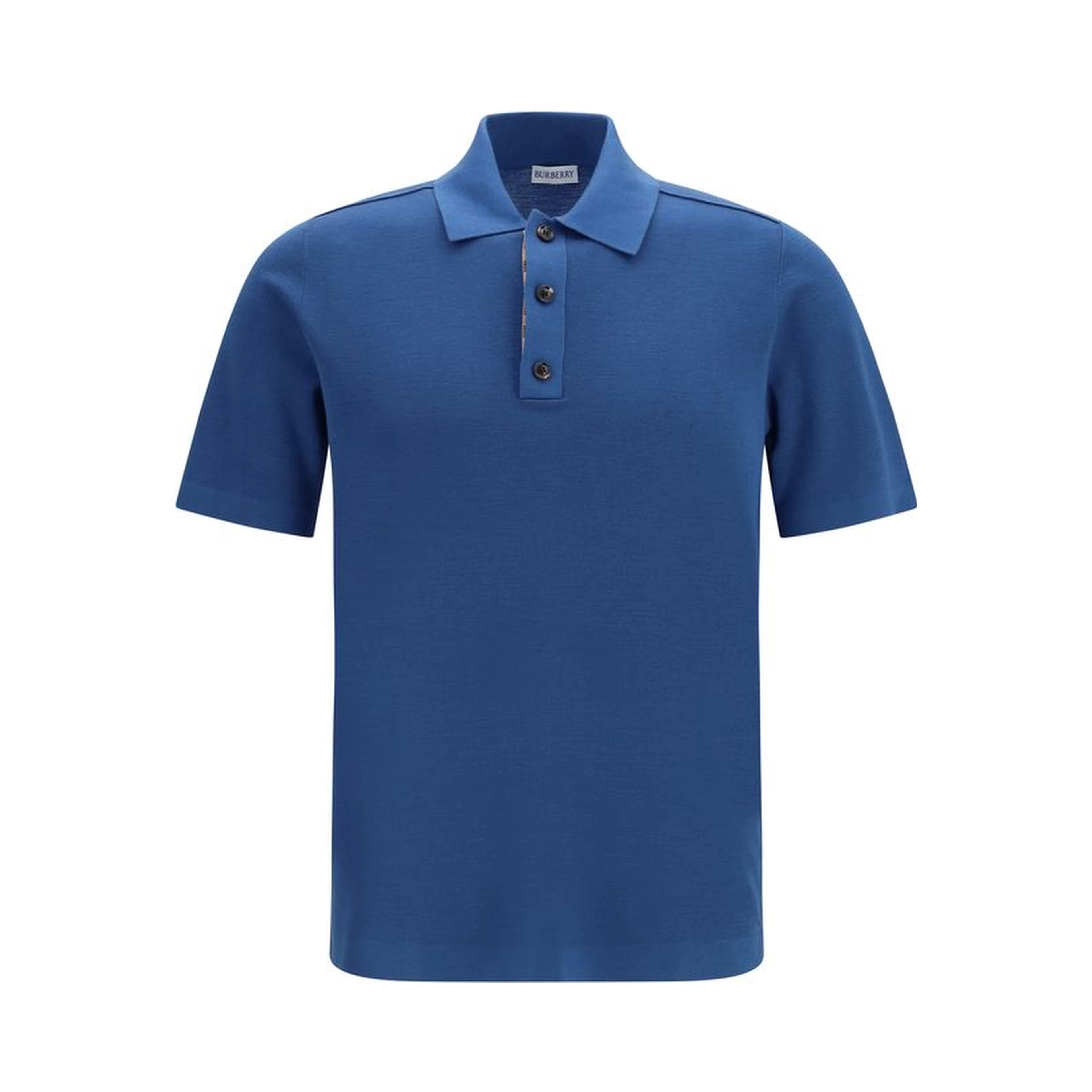 Blue Wool Oves Aries Polo Shirt