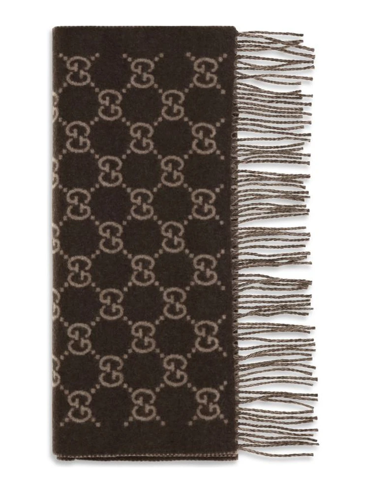 Brown Cashmere Scarf