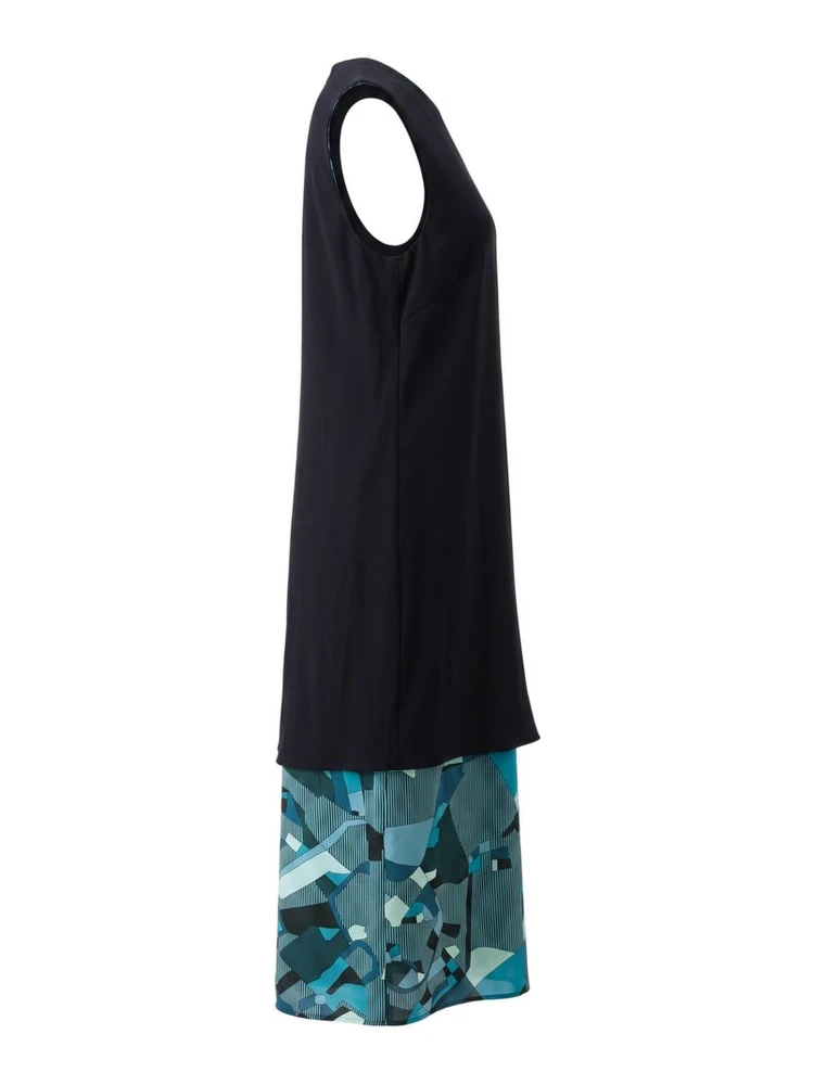 Blue Silk Women Dress alternative