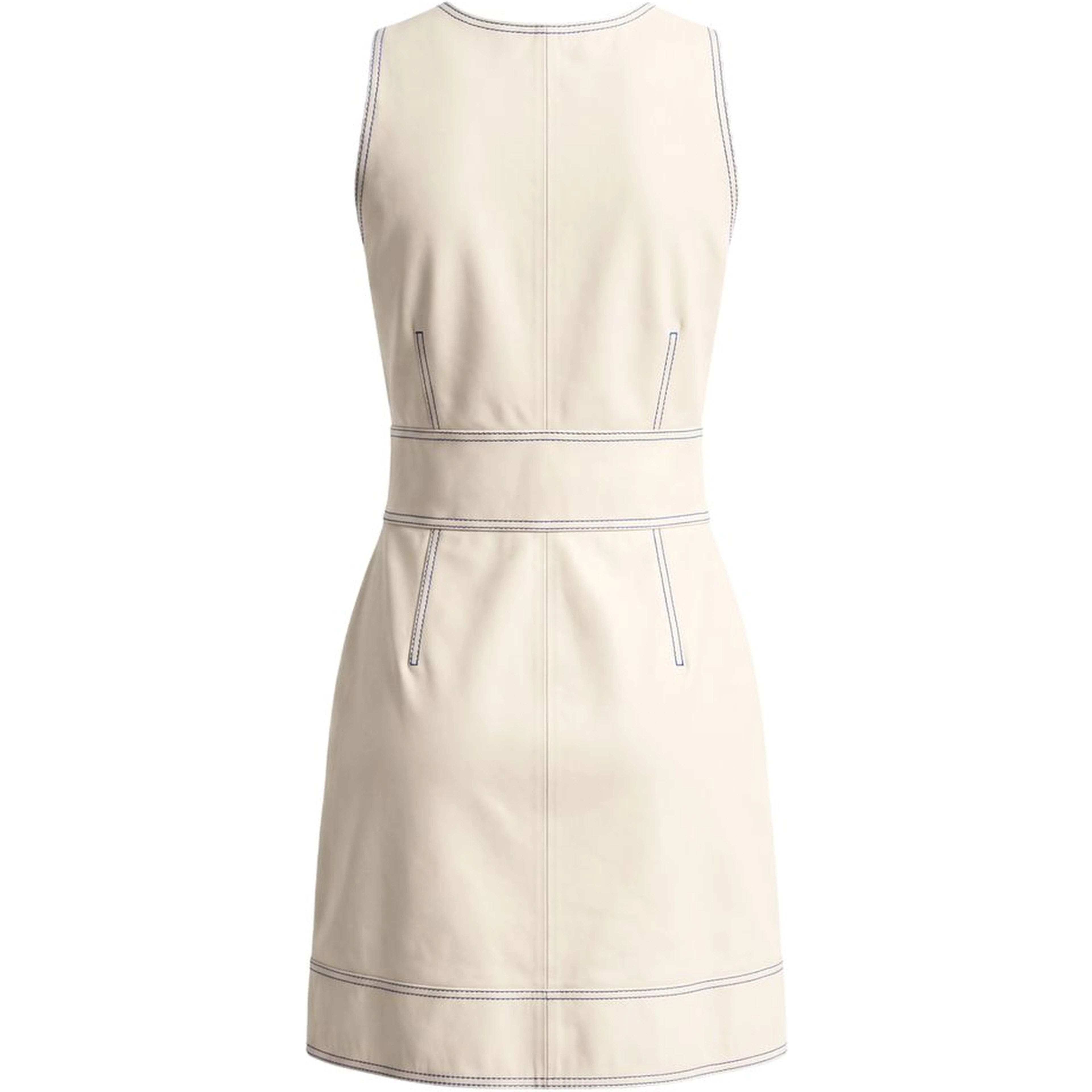 Beige Lamb Women Dress