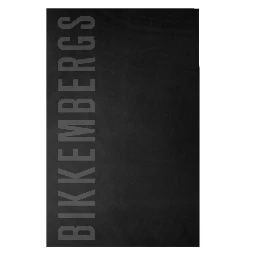 Black Cotton Men's Towel