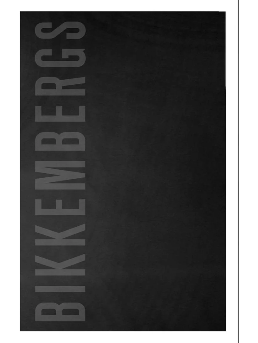 Black Cotton Men's Towel