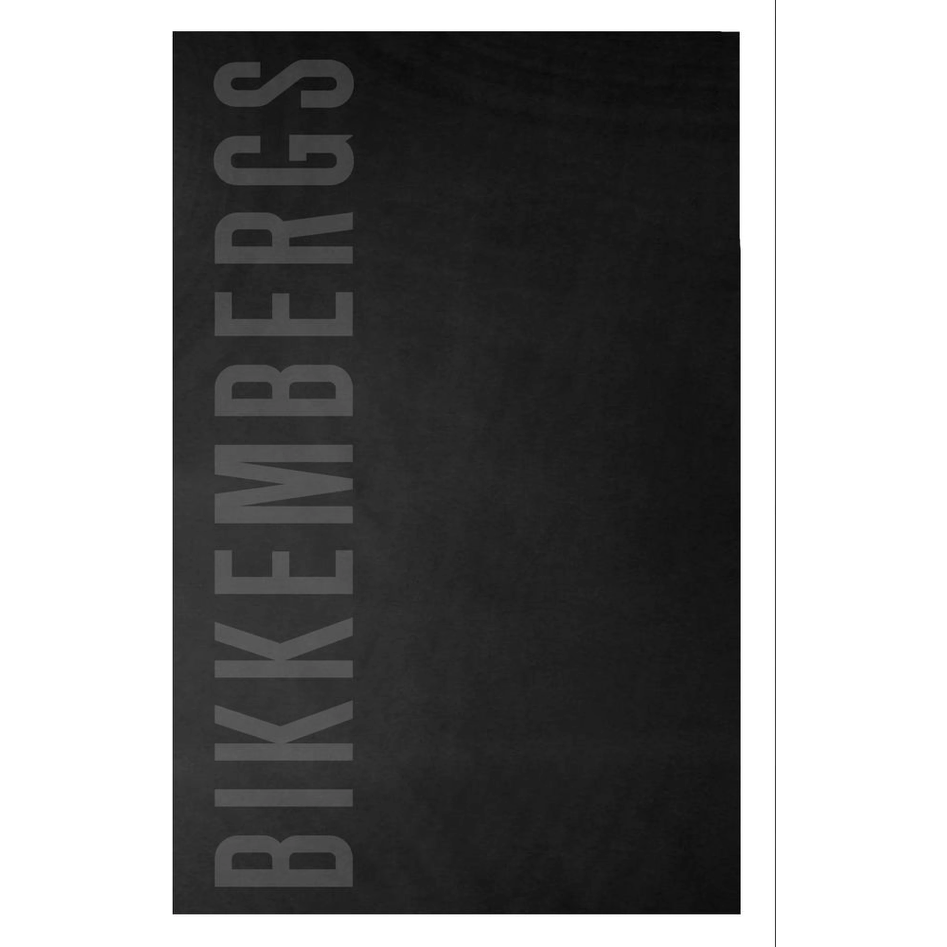 Black Cotton Men's Towel