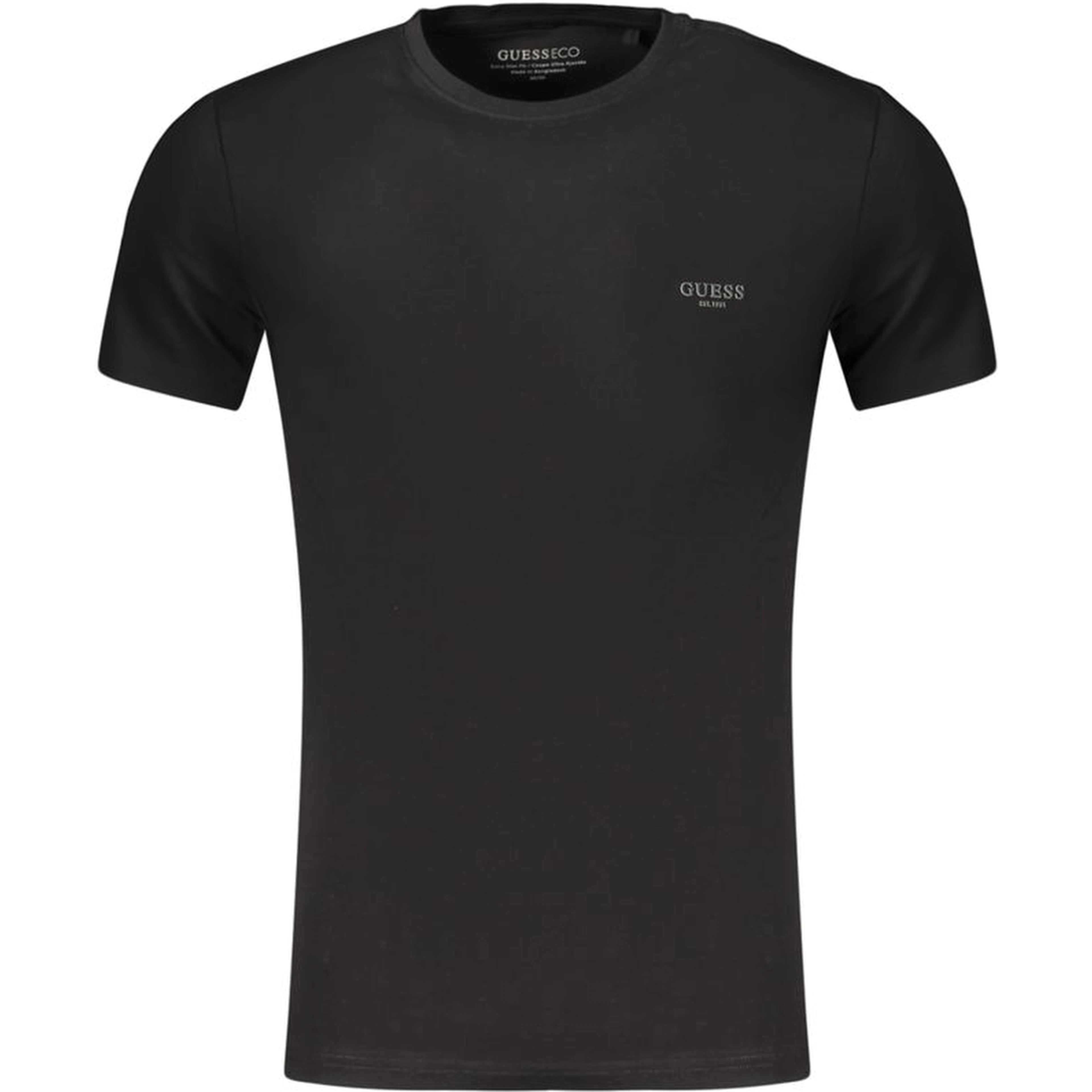Black Cotton Mens T-Shirt