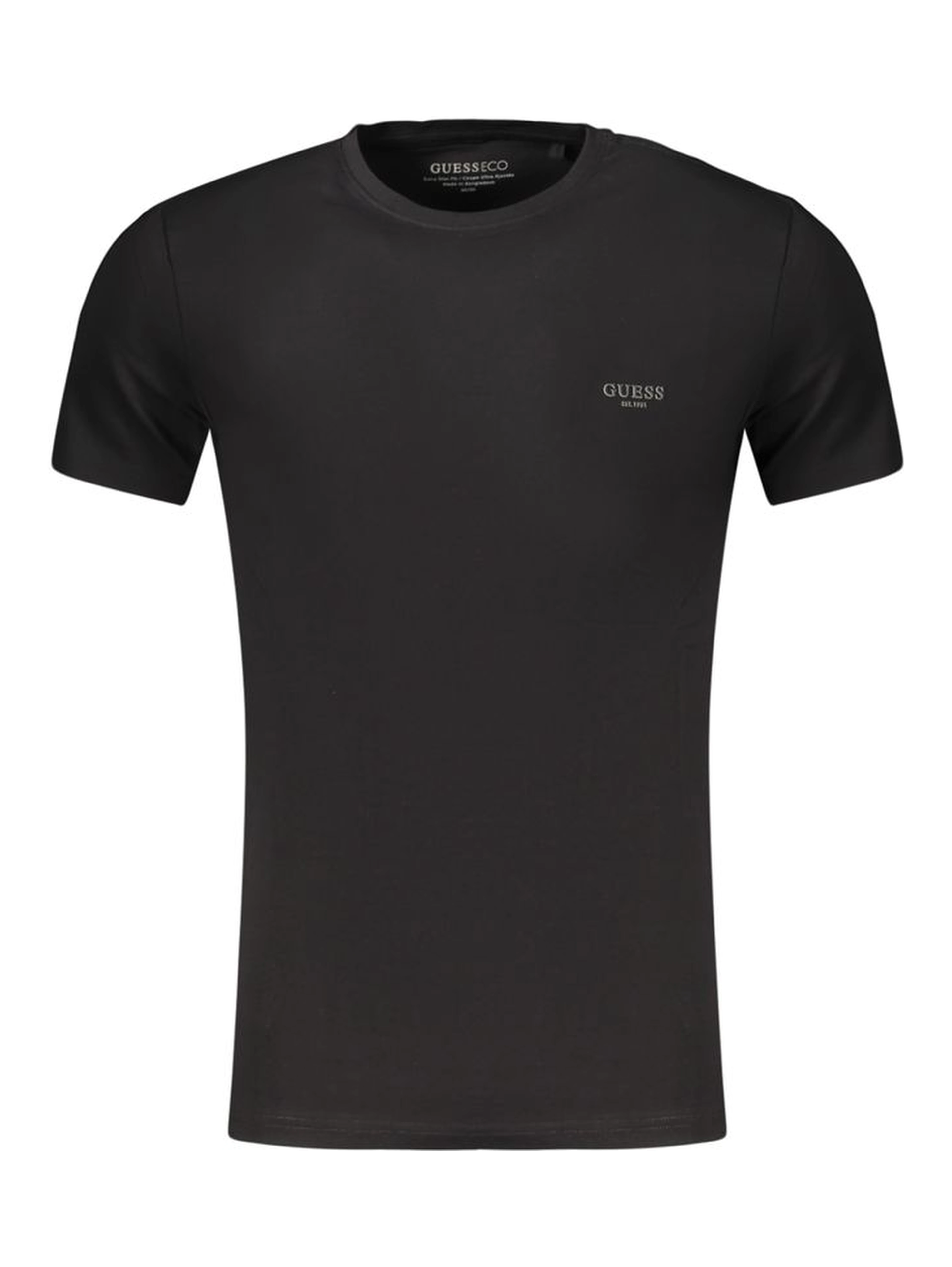 Black Cotton Mens T-Shirt