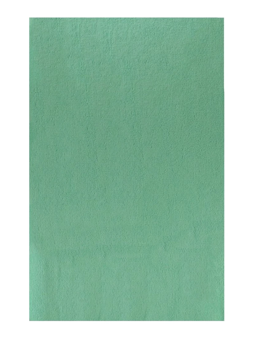 Green Cotton Women Towel