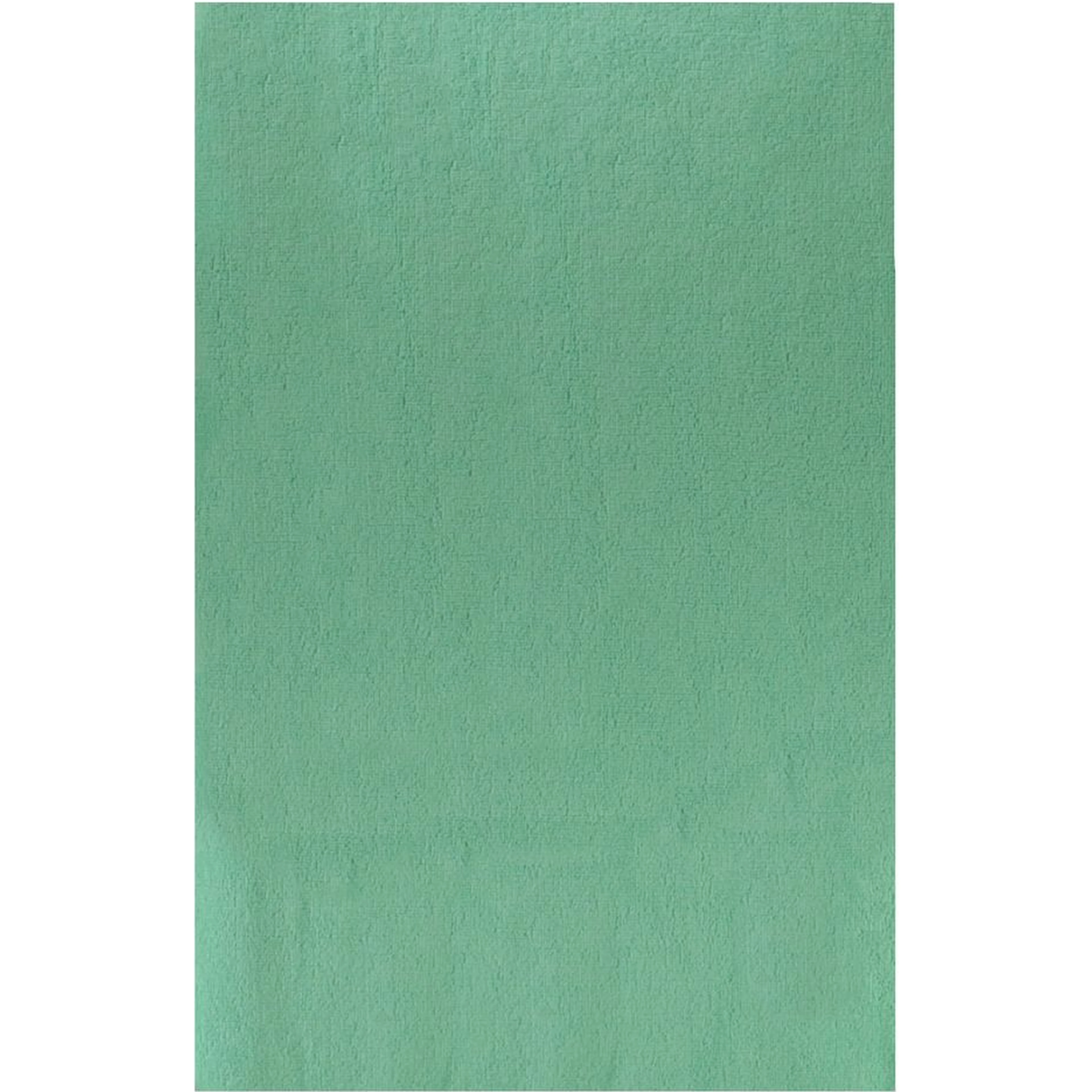 Green Cotton Women Towel