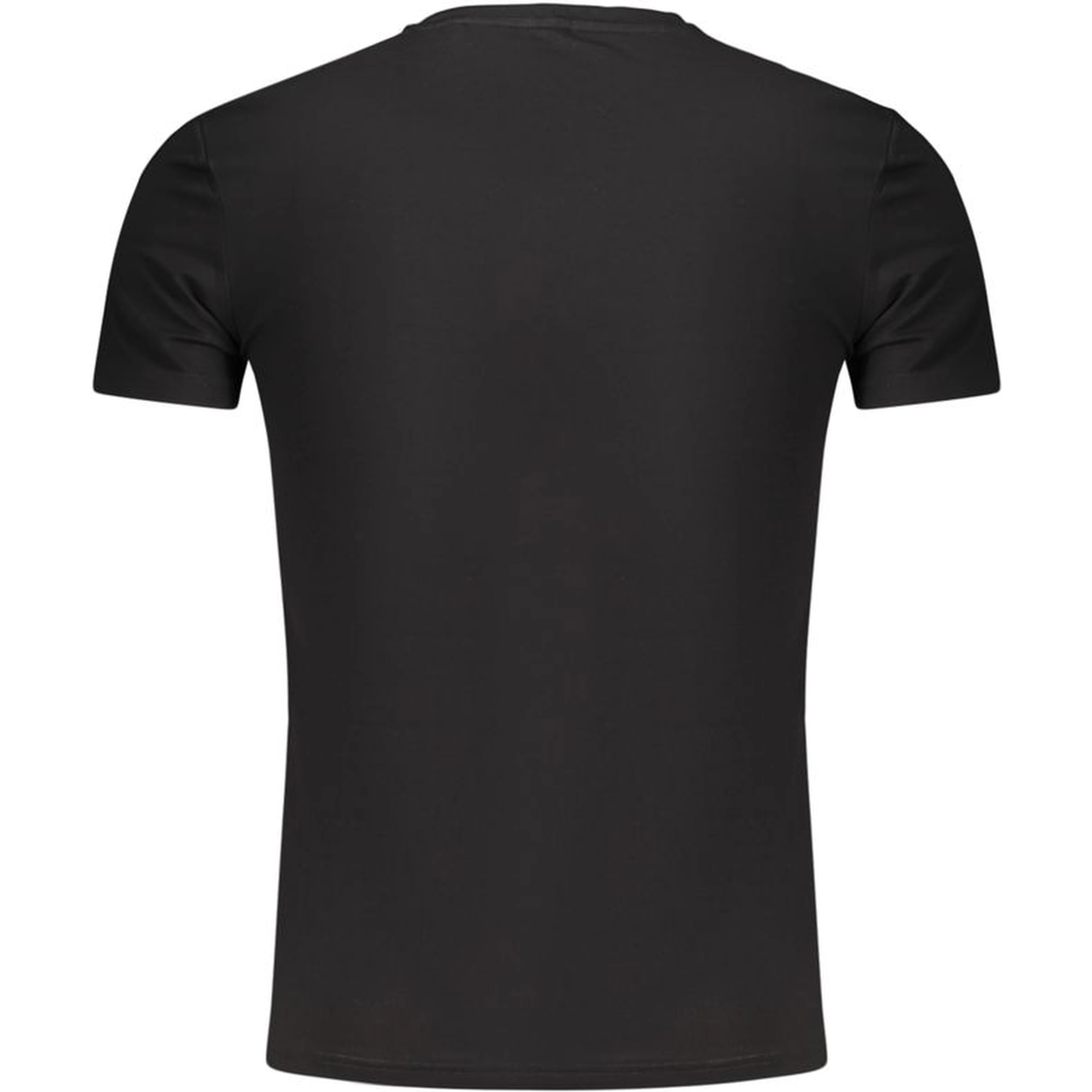 Black Cotton Mens T-Shirt